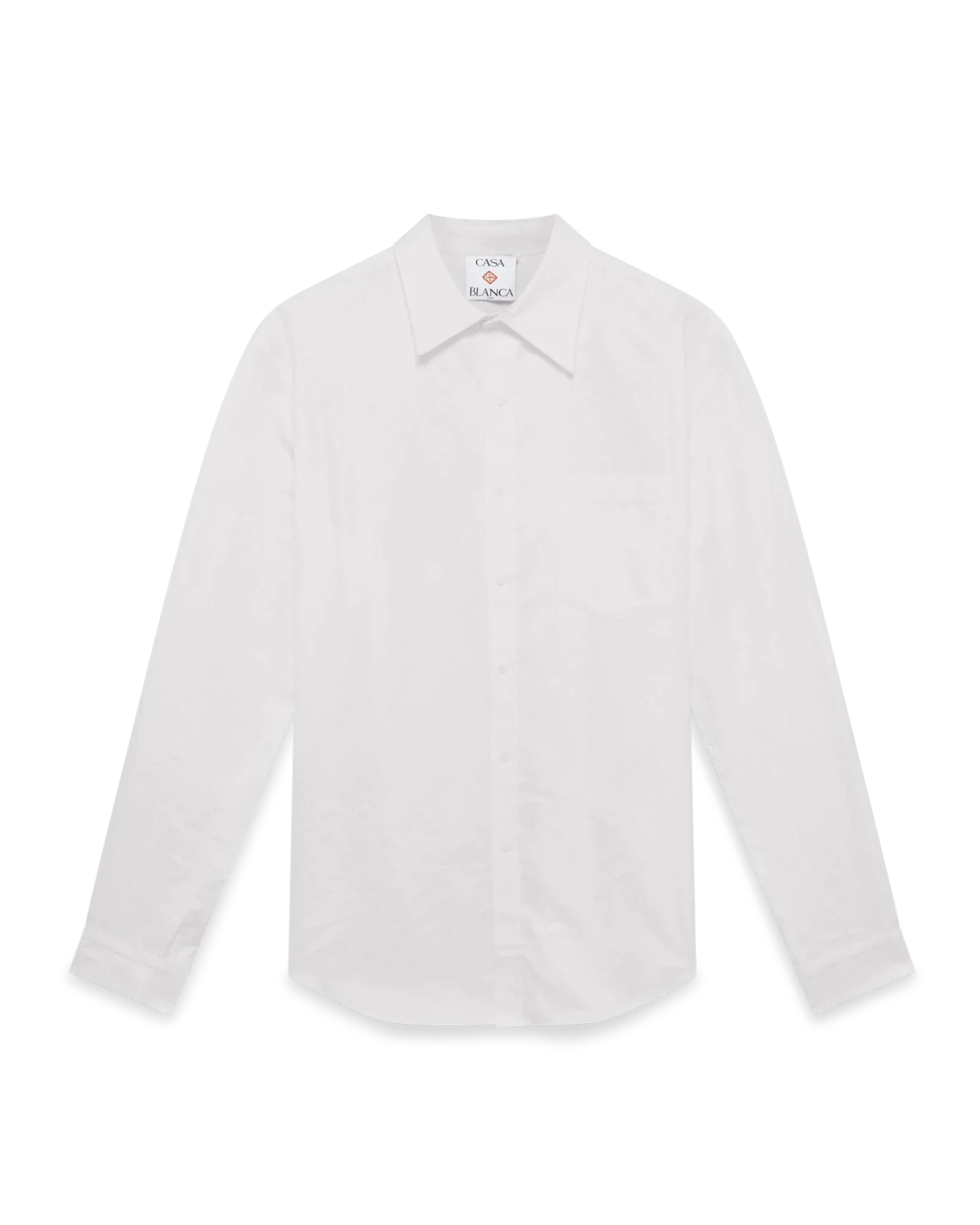 Cotton Monogram Jacquard Oxford Shirt | Casablanca Paris | Image 1