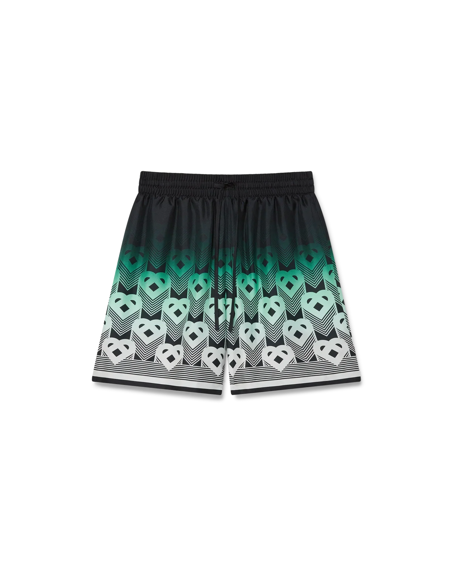 Gradient Monogram Silk Shorts | Casablanca Paris | Image 1