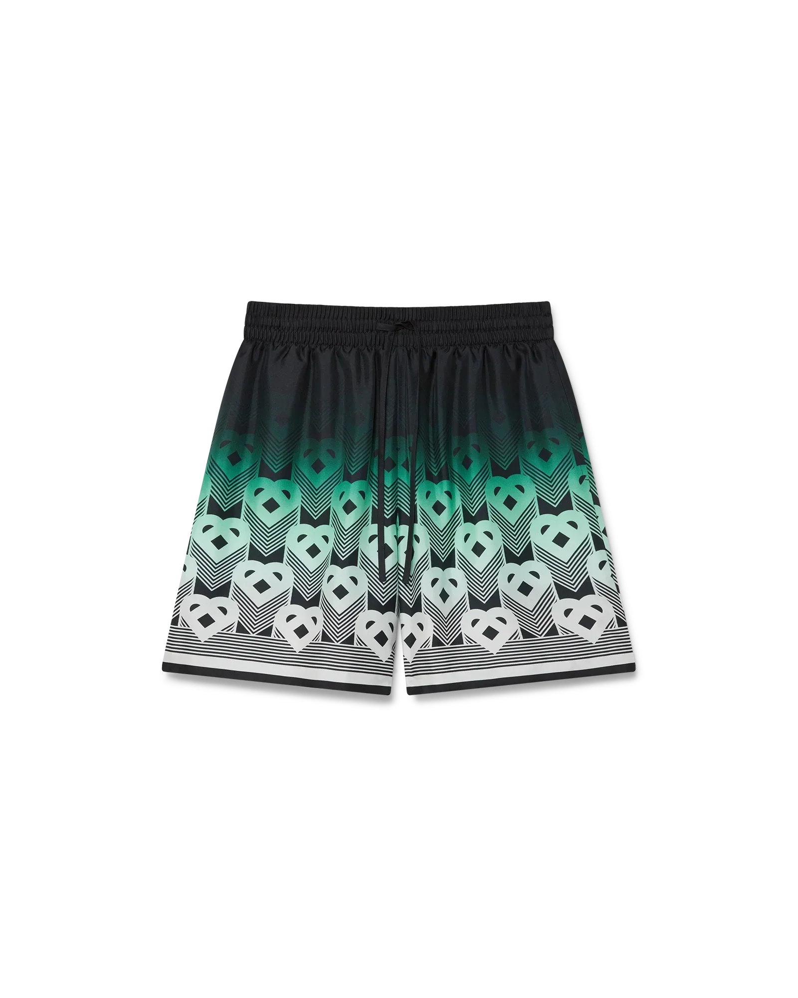 Gradient Monogram Silk Shorts | Casablanca Paris | Image 1
