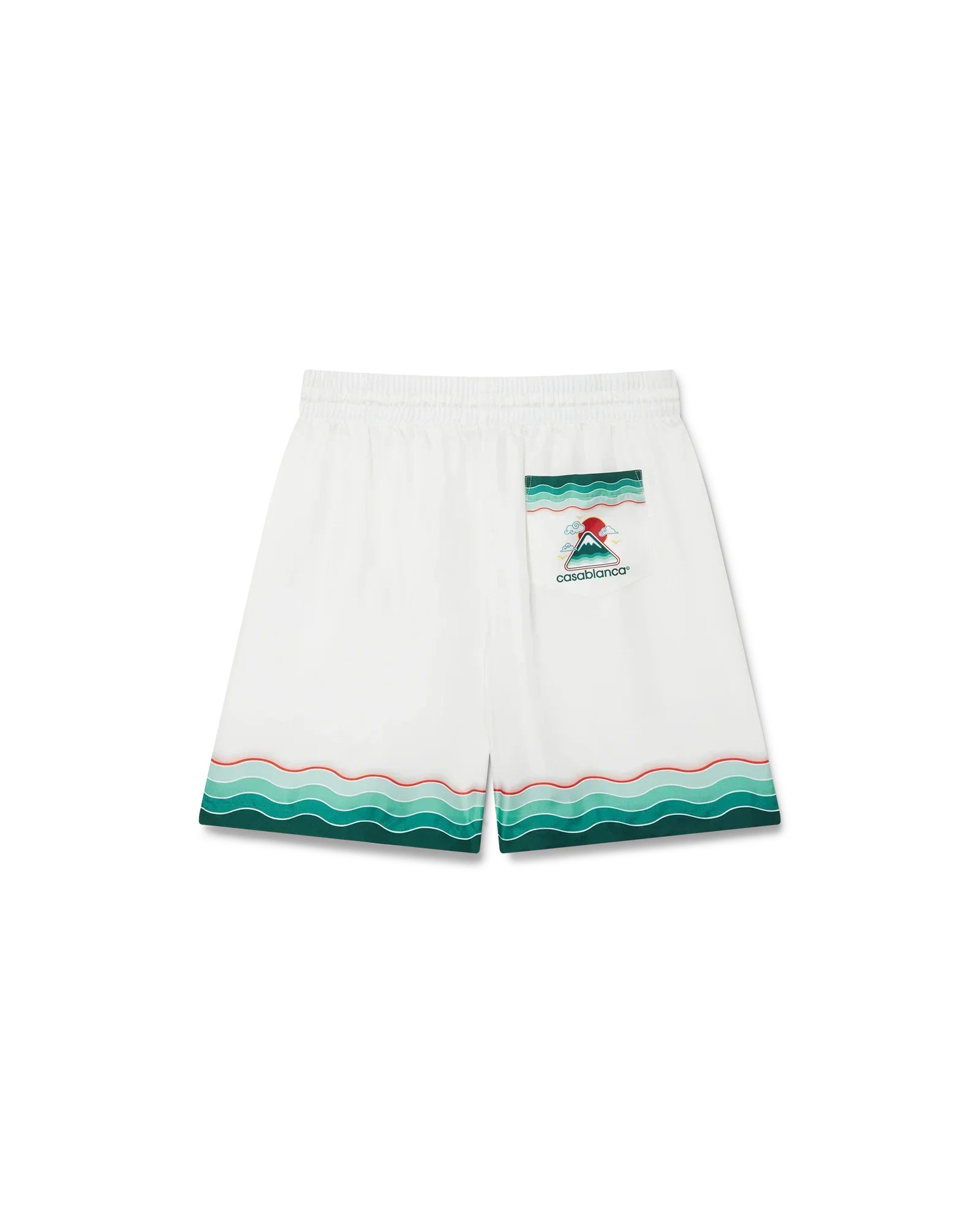Montagne Ondulee Silk Shorts | Casablanca Paris | Image 1