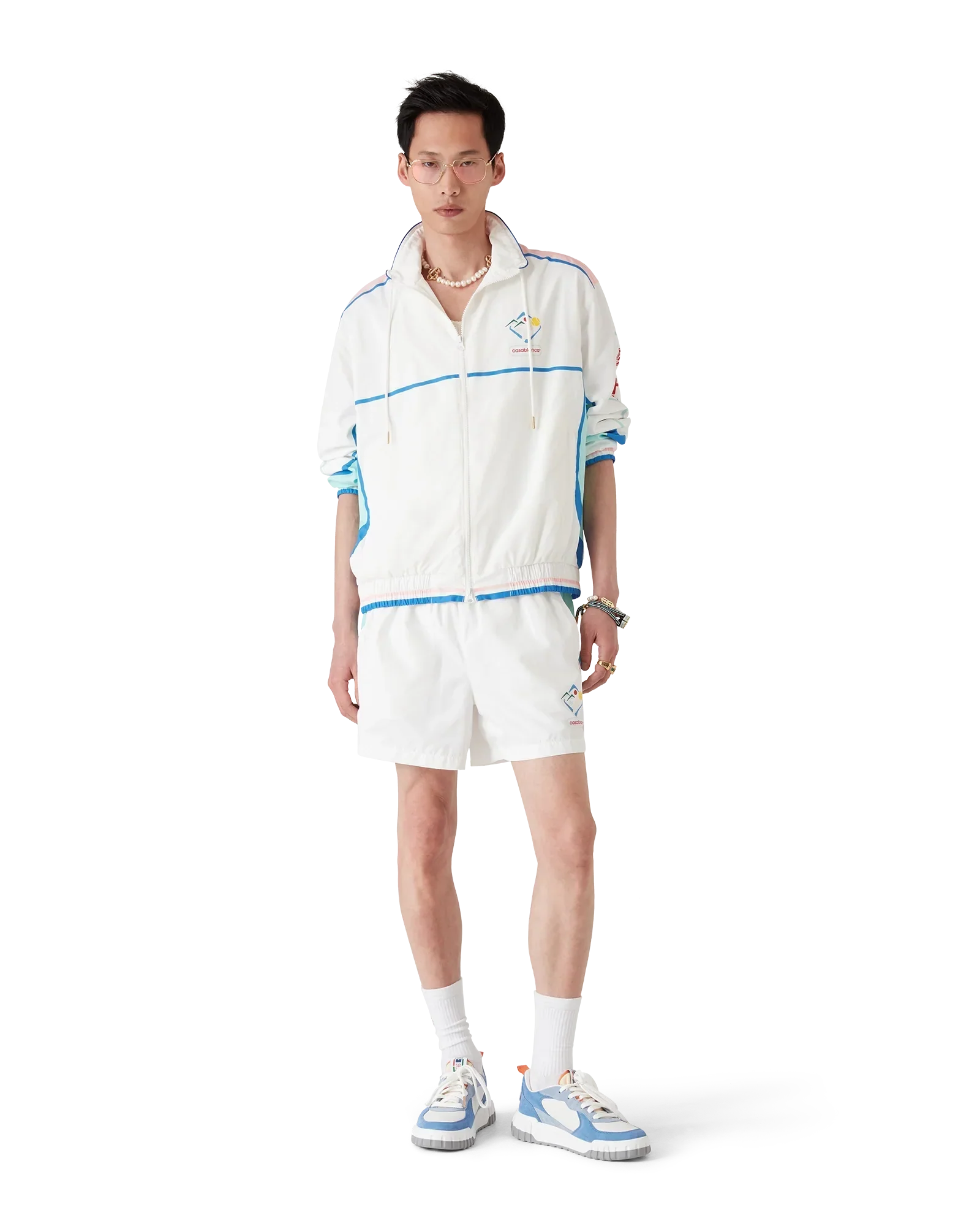 Casa Sportif Windbreaker Shorts | Casablanca Paris | Image 2