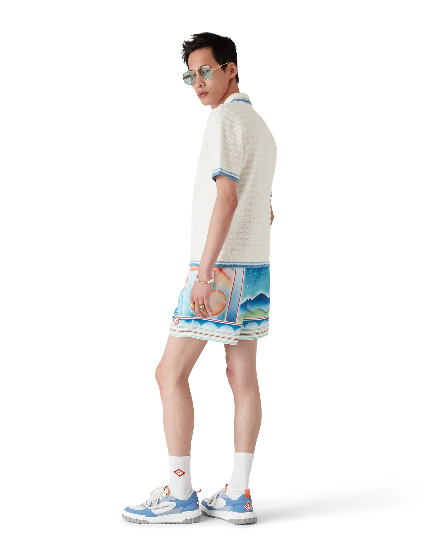 Galaxy Court Swim Shorts | Casablanca Paris | Image 3