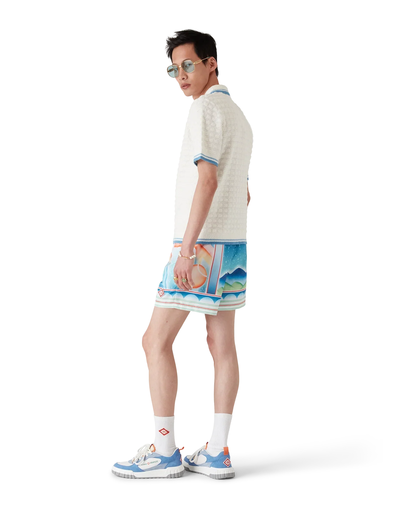 Galaxy Court Swim Shorts | Casablanca Paris | Image 3