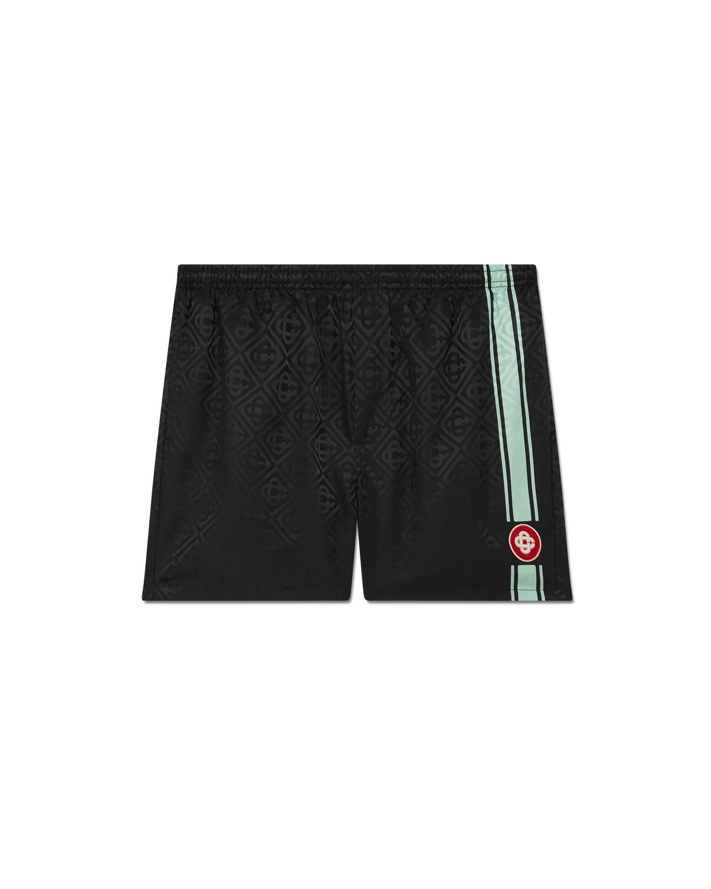 Monogram Jacquard Stripe Swim Shorts | Casablanca Paris | Image 1