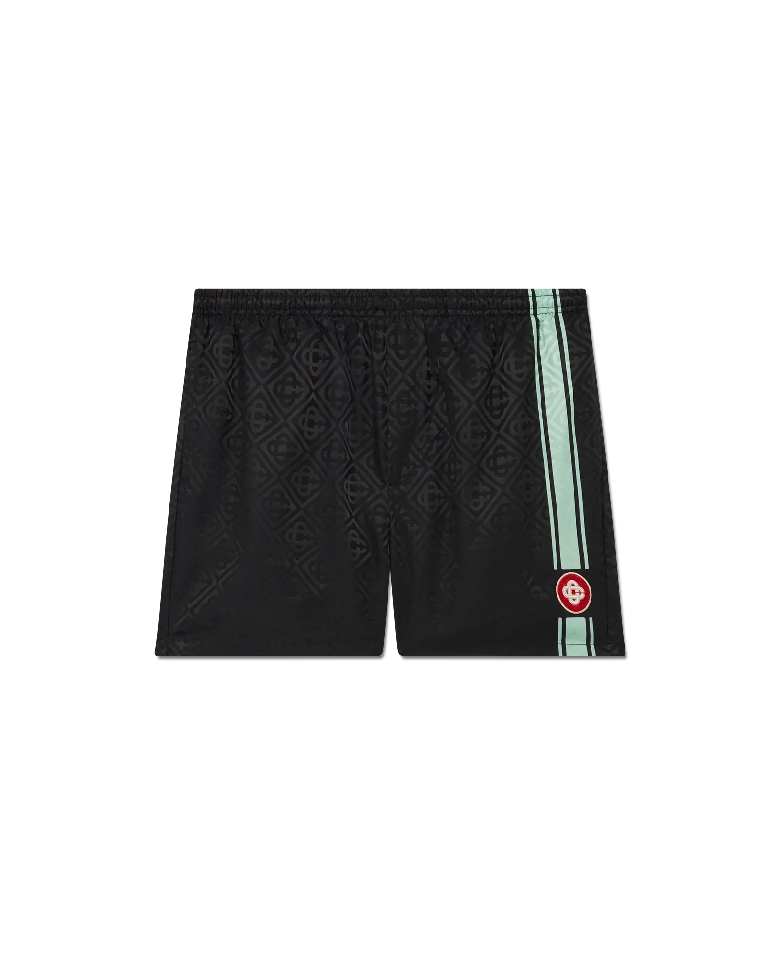 Monogram Jacquard Stripe Swim Shorts | Casablanca Paris | Image 1