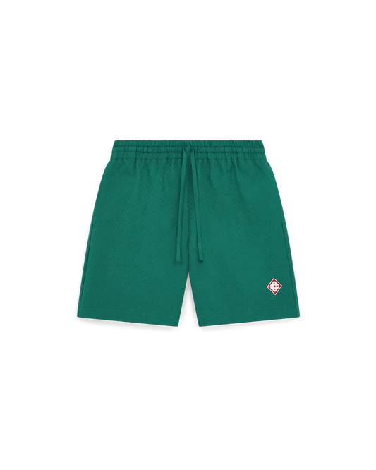 Cotton Monogram Jacquard Shorts | Casablanca Paris | Image 1