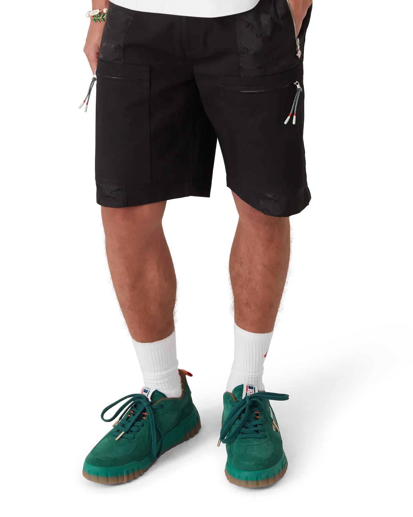 Nylon Mountain Camo Cargo Shorts | Casablanca Paris | Image 4