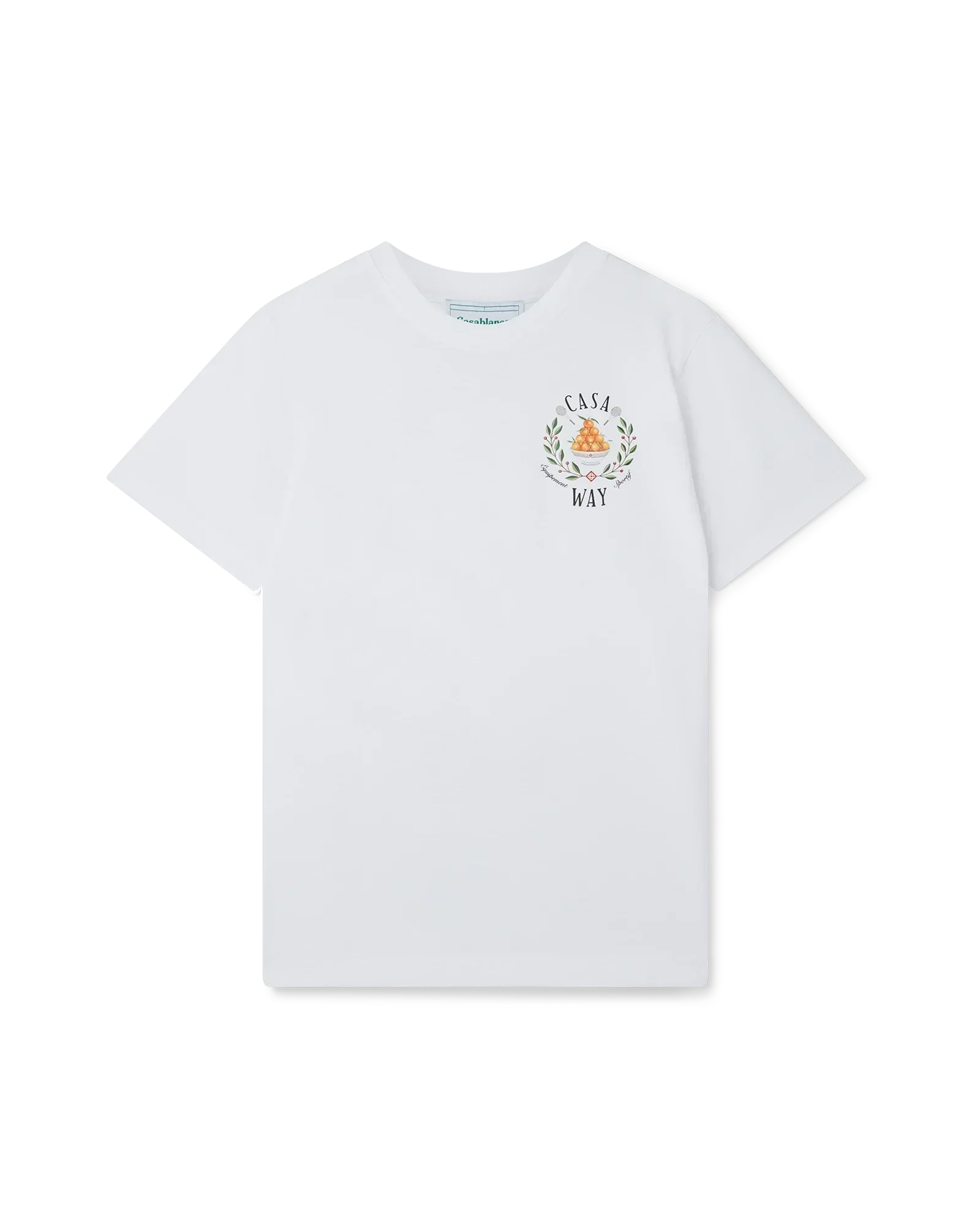 Casa Way Short Sleeve T-Shirt | Casablanca Paris | Image 2