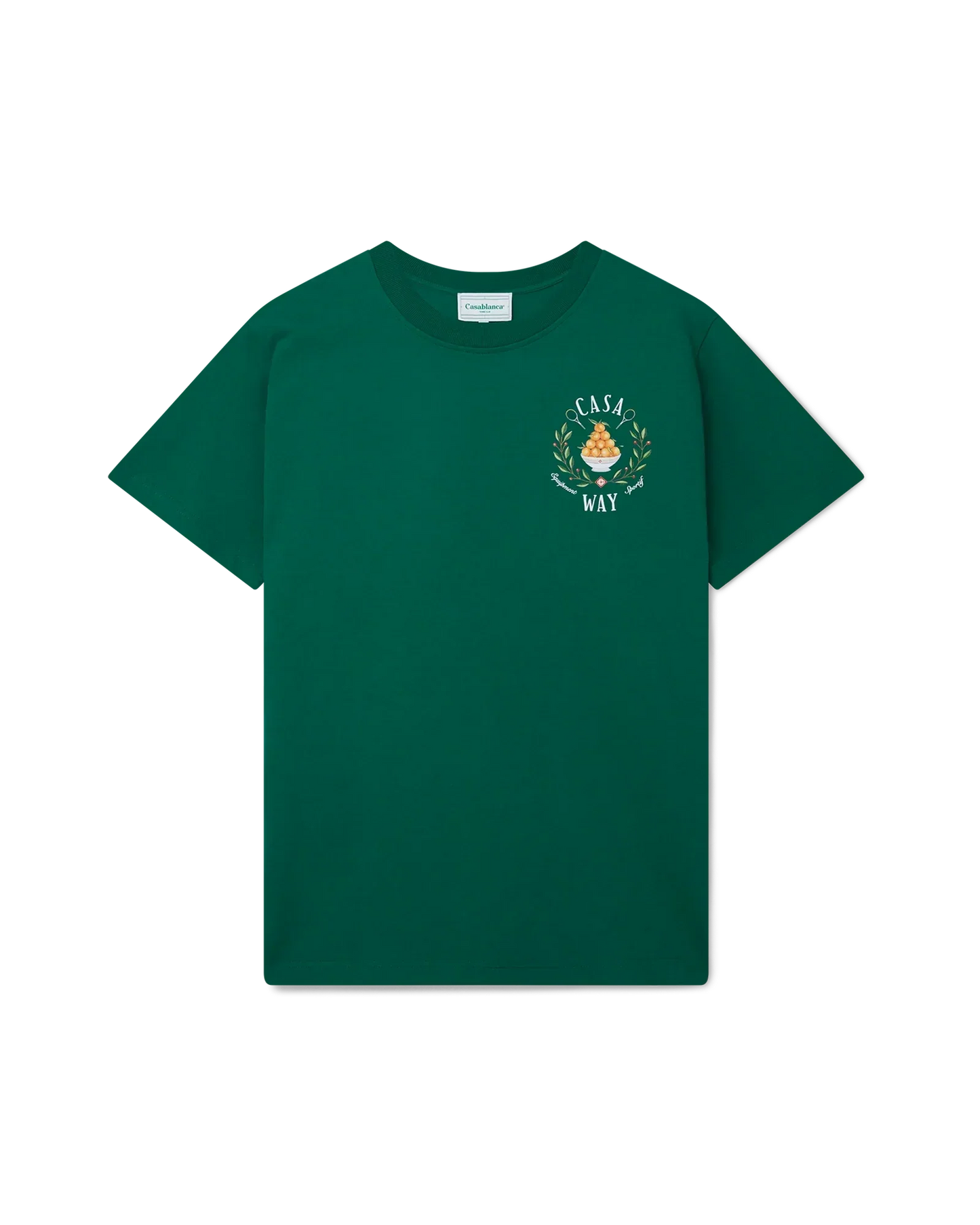 Casa Way Short Sleeve T-Shirt | Casablanca Paris | Image 2