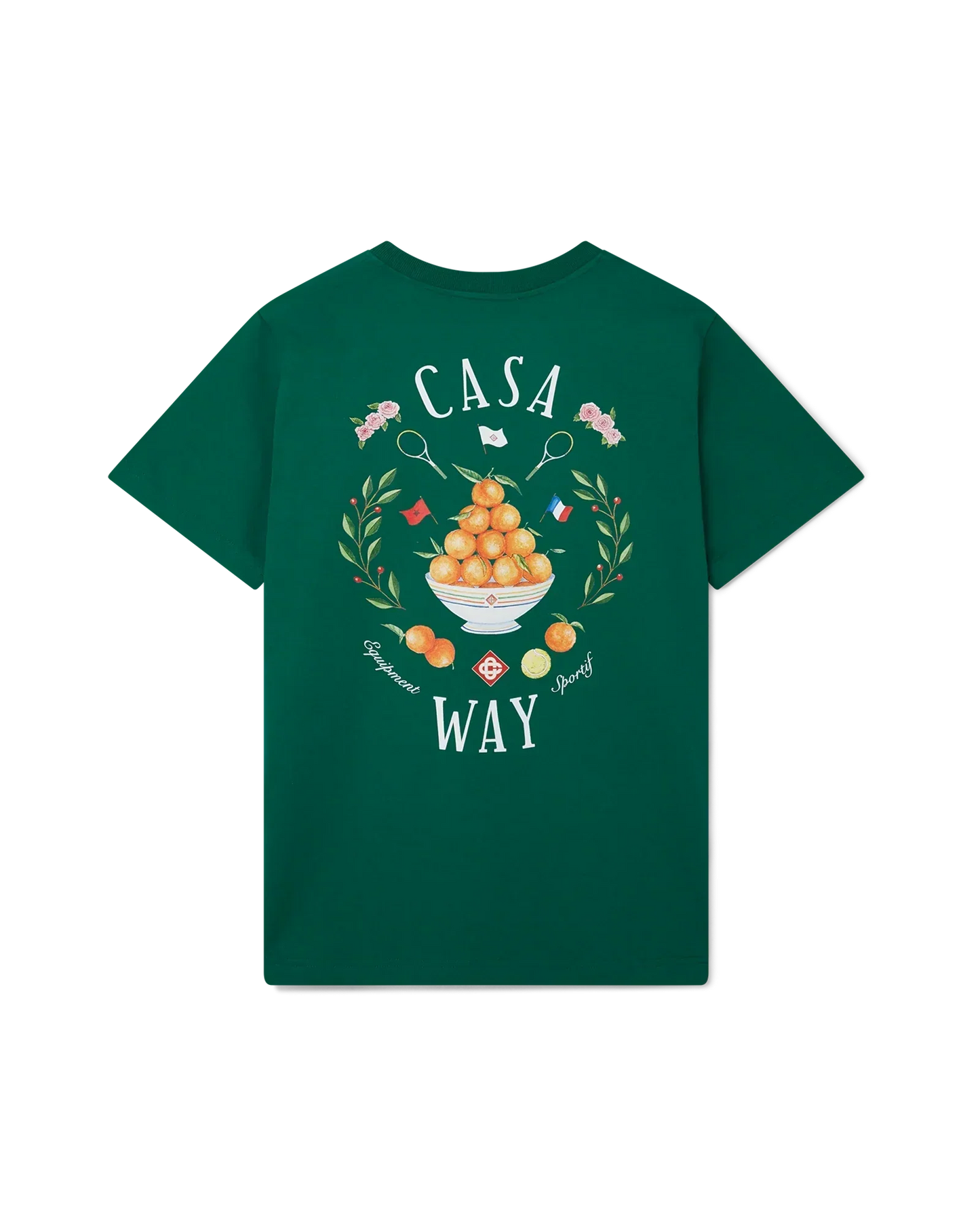 Casa Way Short Sleeve T-Shirt | Casablanca Paris | Image 1