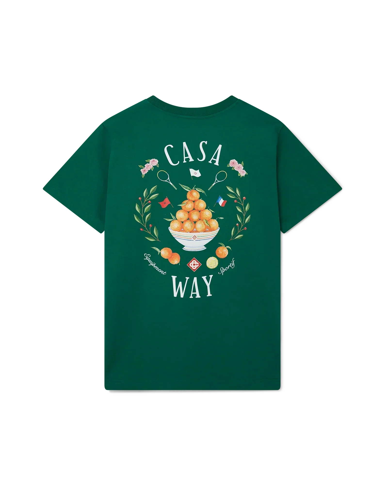 Casa Way Short Sleeve T-Shirt | Casablanca Paris | Image 1