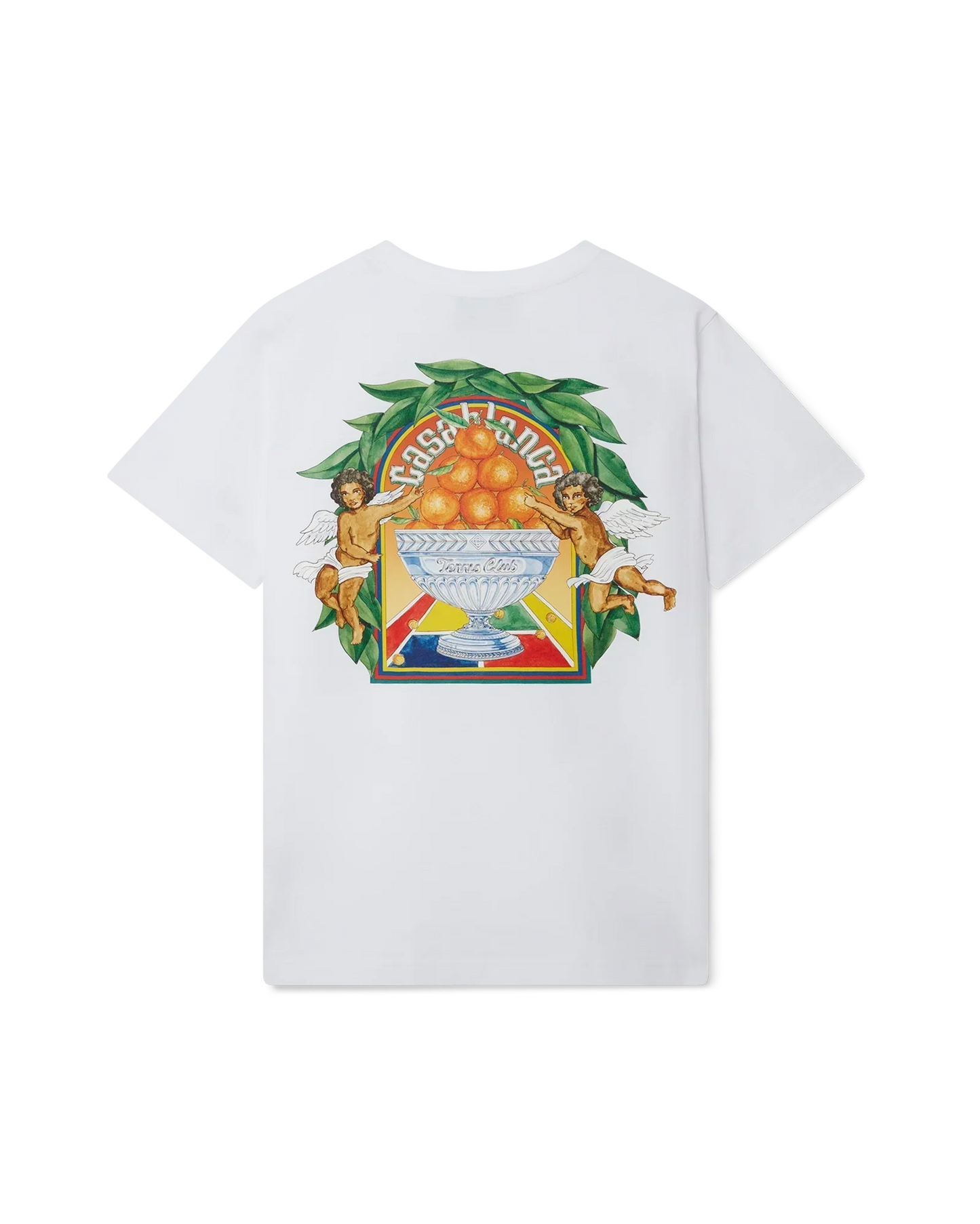 Triomphe D'Orange Short Sleeve T-Shirt | Casablanca Paris | Image 1