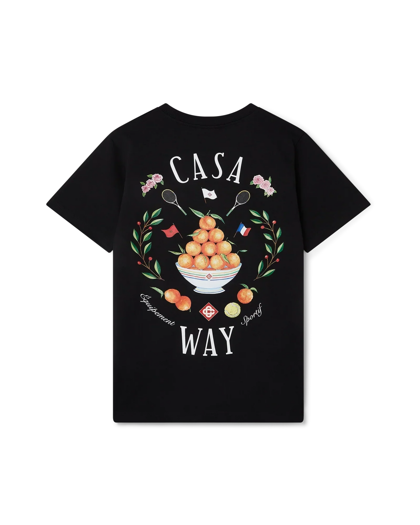 Casa Way Short Sleeve T-Shirt | Casablanca Paris | Image 1