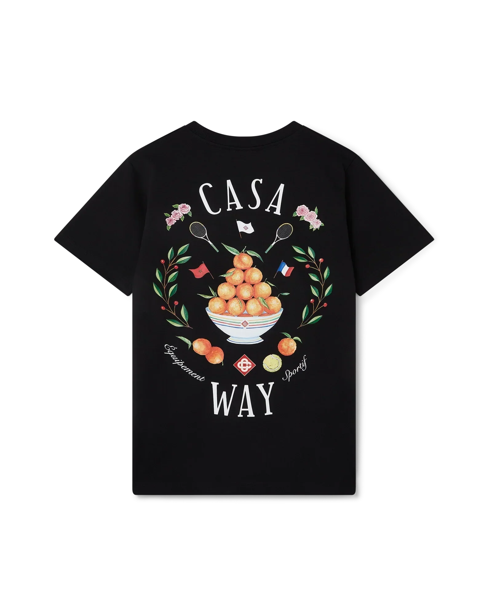 Casa Way Short Sleeve T-Shirt | Casablanca Paris | Image 1