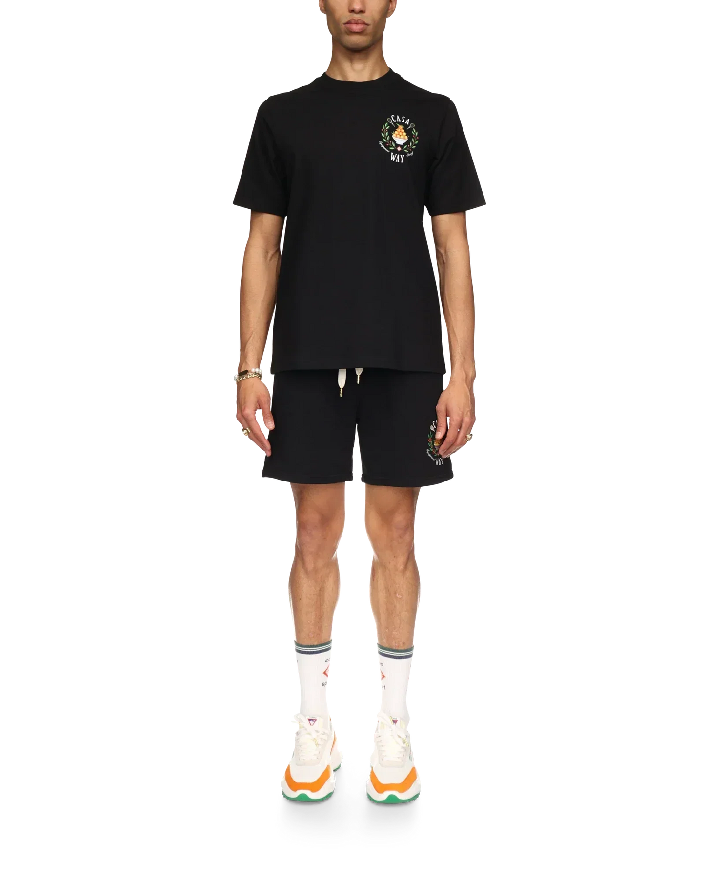 Casa Way Short Sleeve T-Shirt | Casablanca Paris | Image 4