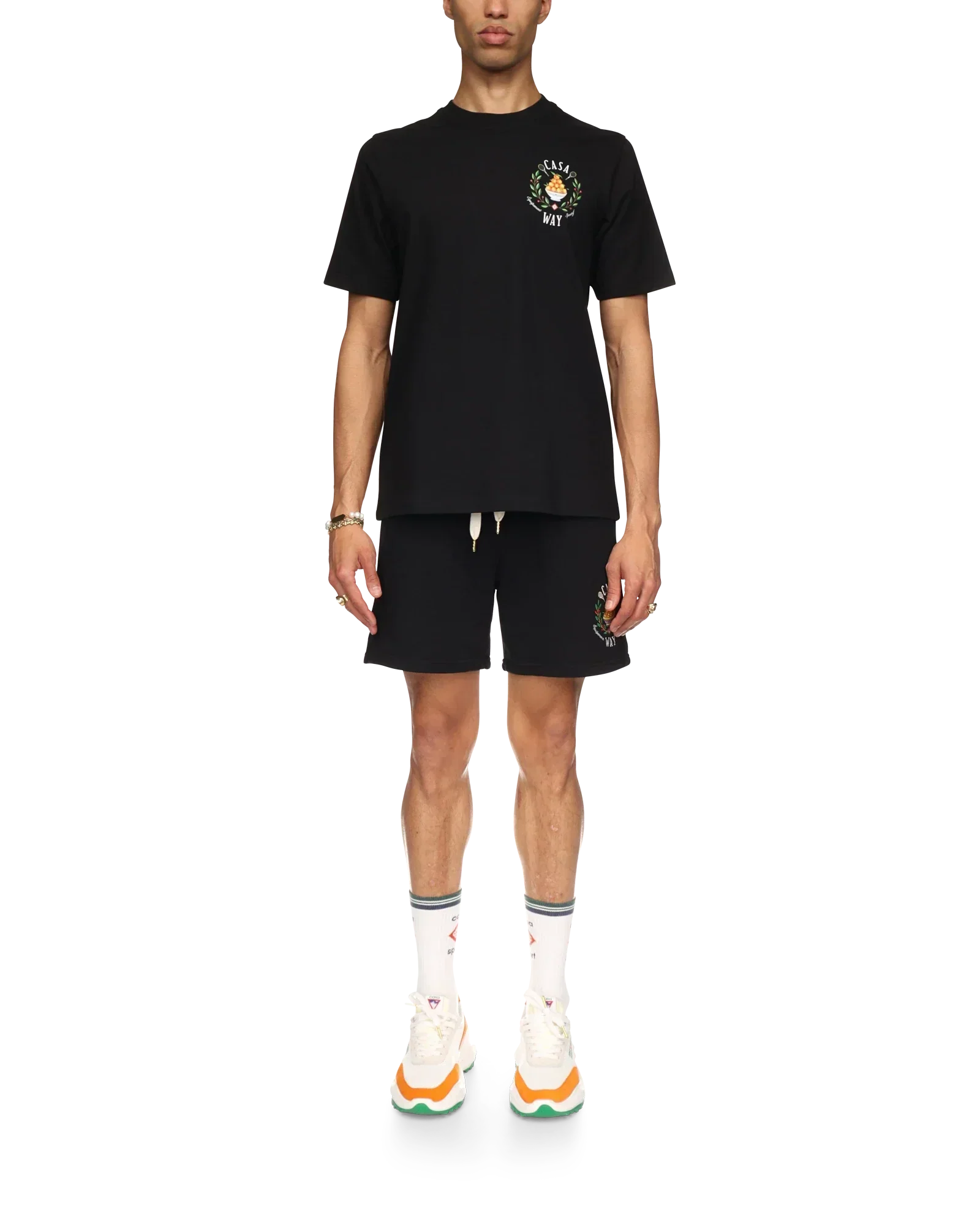 Casa Way Short Sleeve T-Shirt | Casablanca Paris | Image 4