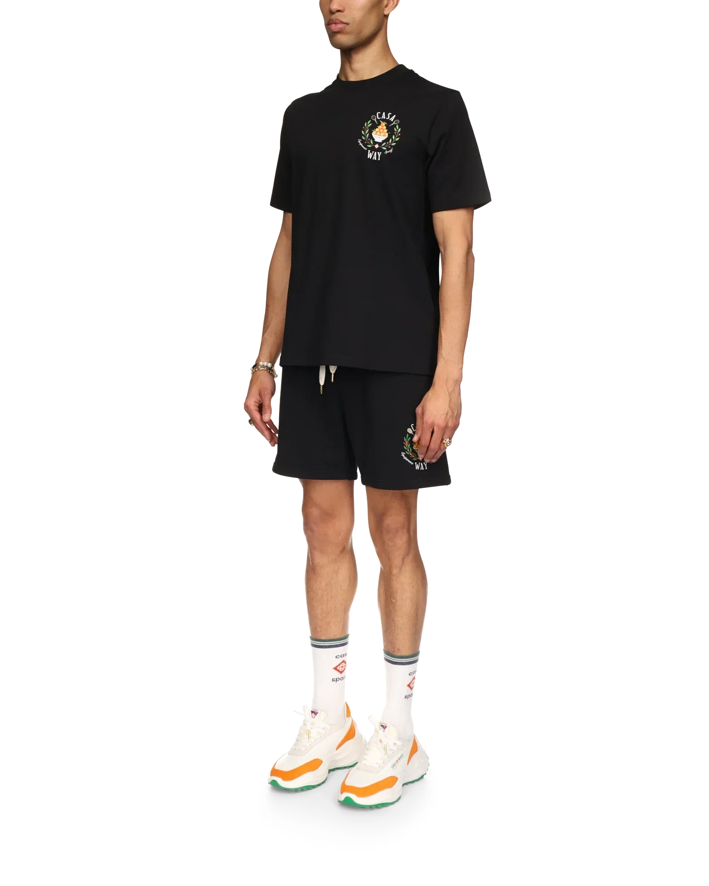 Casa Way Short Sleeve T-Shirt | Casablanca Paris | Image 5