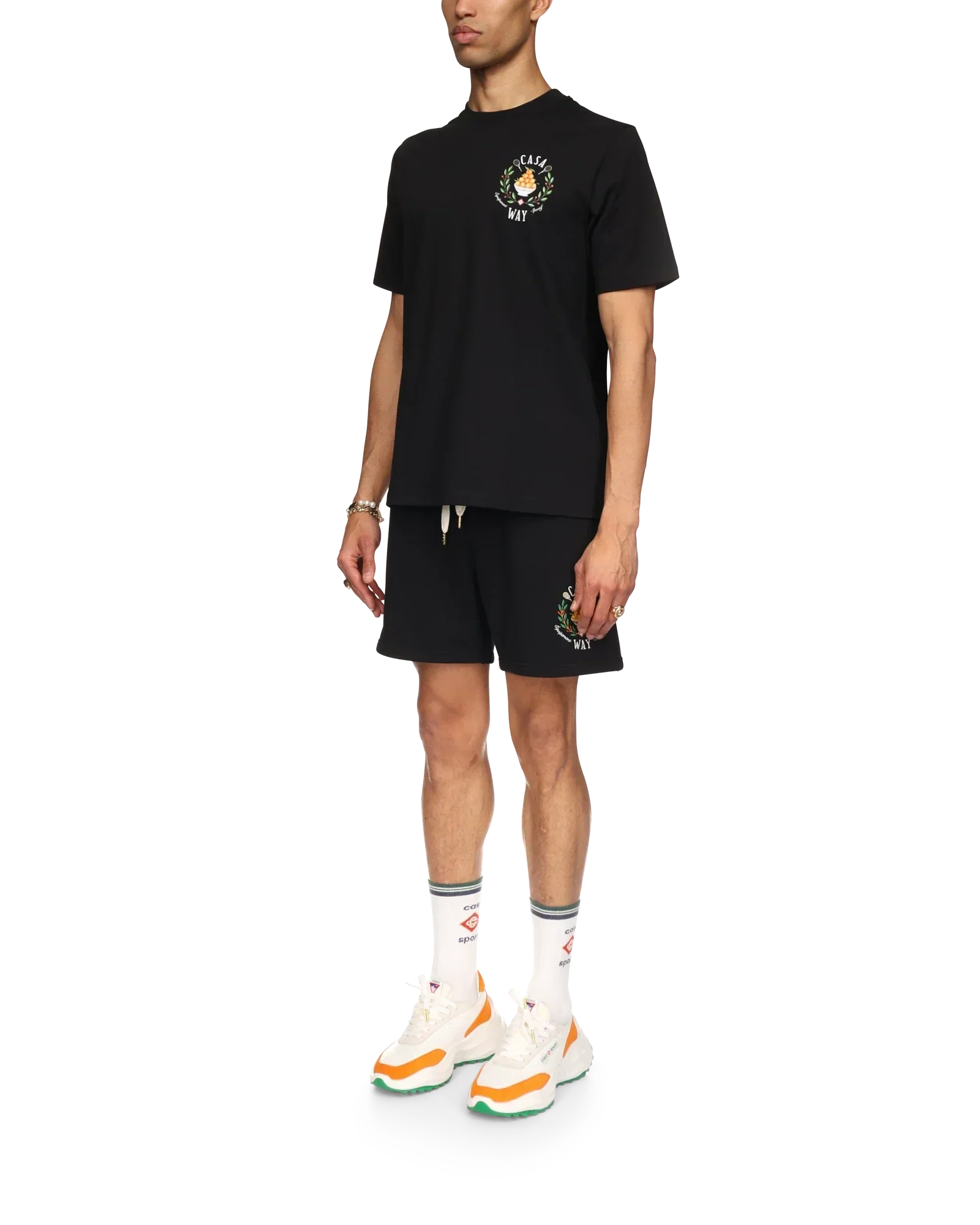 Casa Way Short Sleeve T-Shirt | Casablanca Paris | Image 5