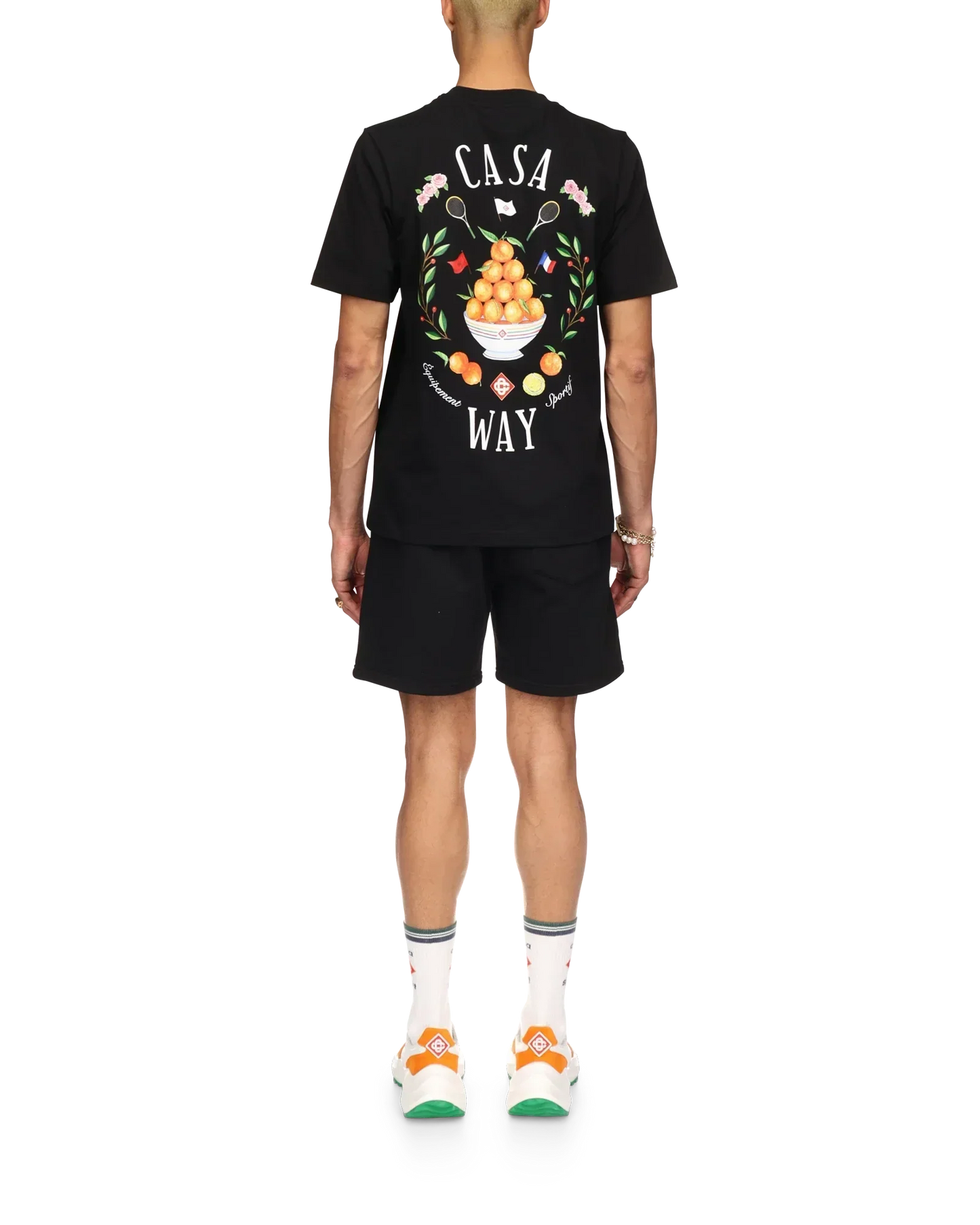 Casa Way Short Sleeve T-Shirt | Casablanca Paris | Image 2