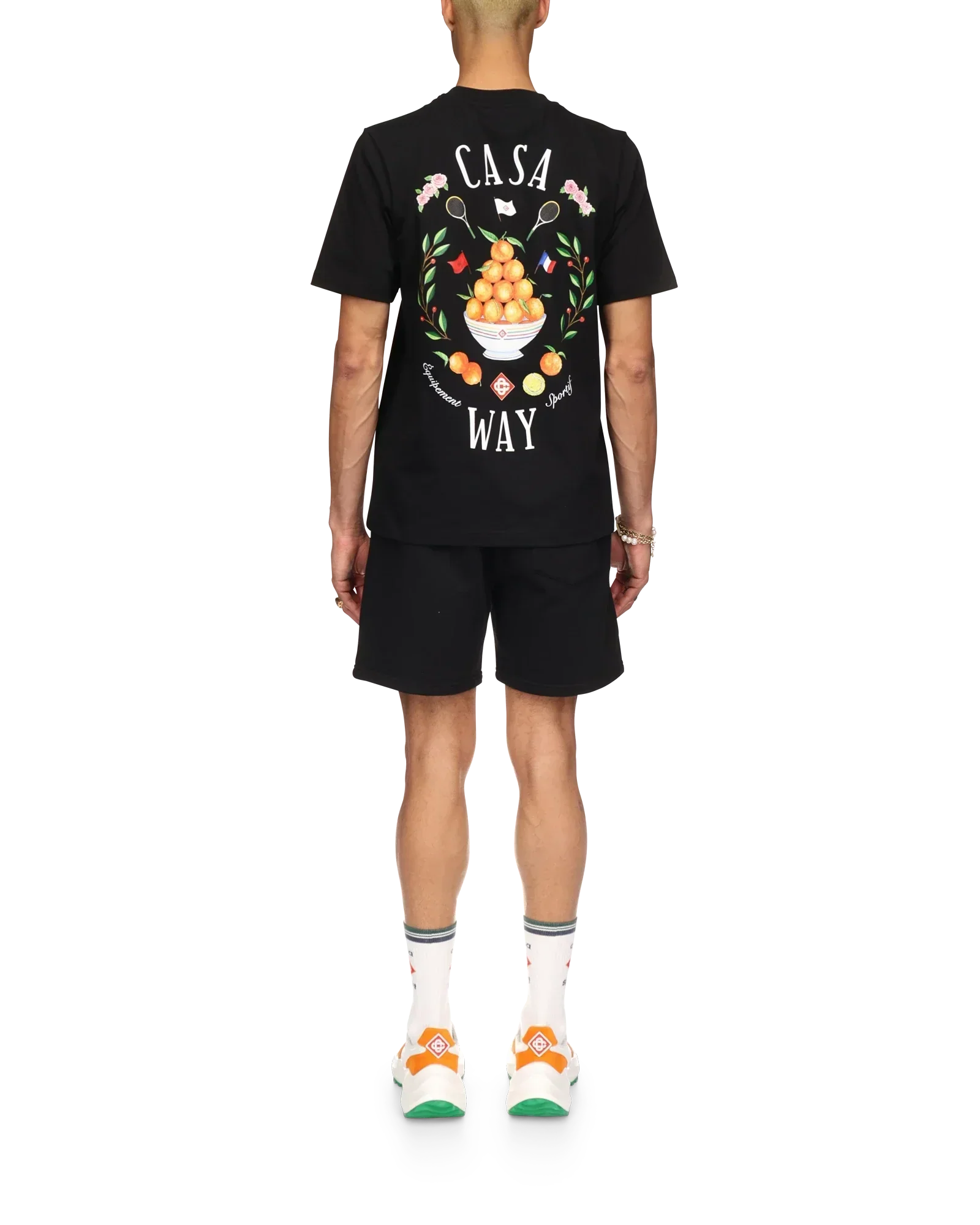 Casa Way Short Sleeve T-Shirt | Casablanca Paris | Image 2