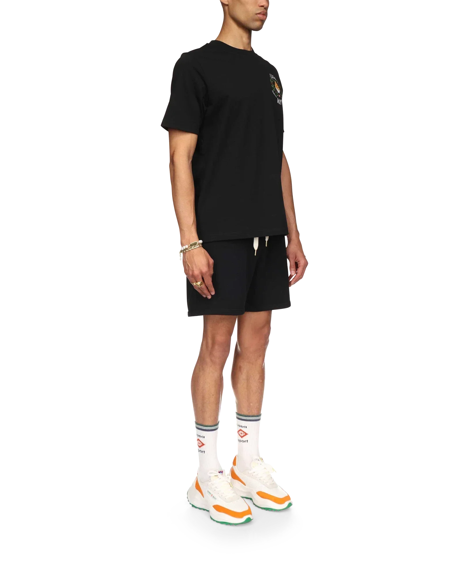 Casa Way Short Sleeve T-Shirt | Casablanca Paris | Image 3