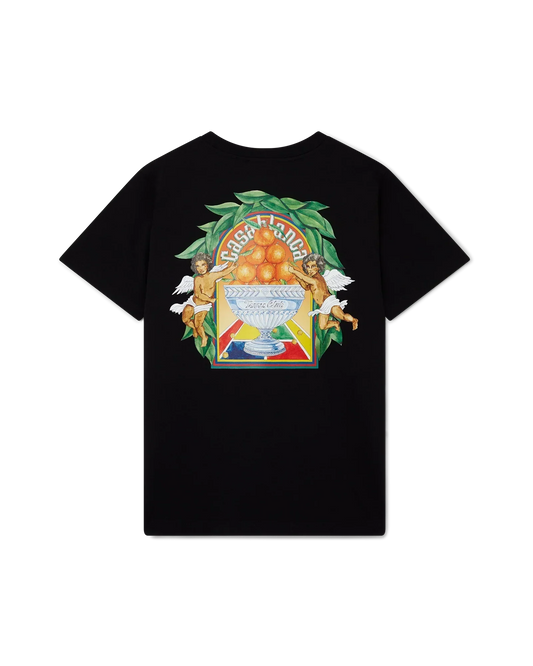 Triomphe D'Orange Short Sleeve T-Shirt | Casablanca Paris | Image 1