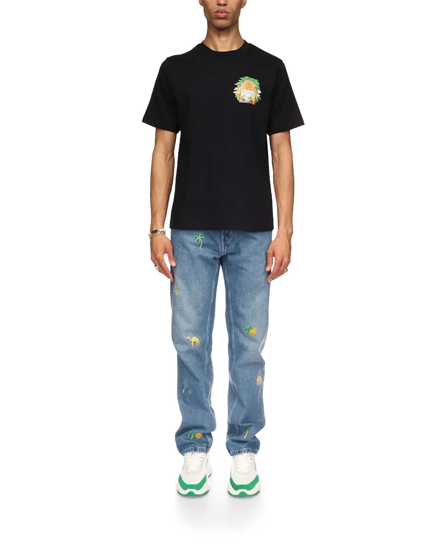 Triomphe D'Orange Short Sleeve T-Shirt | Casablanca Paris | Image 2