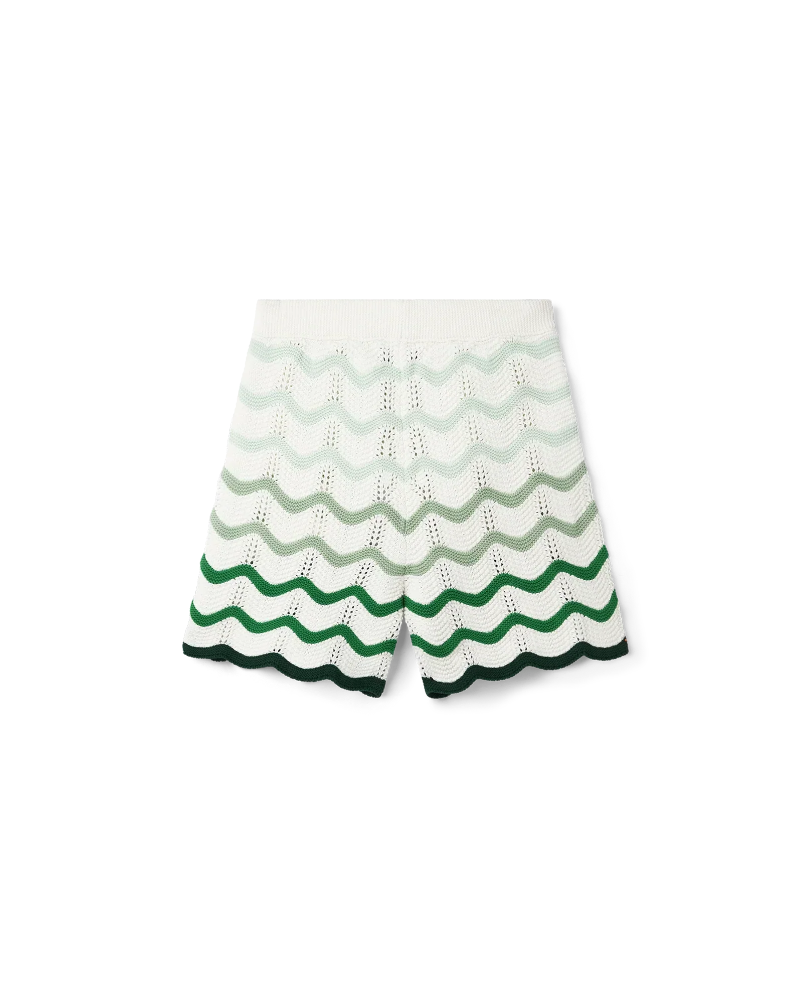 Wavy Gradient Crochet Shorts | Casablanca Paris | Image 6