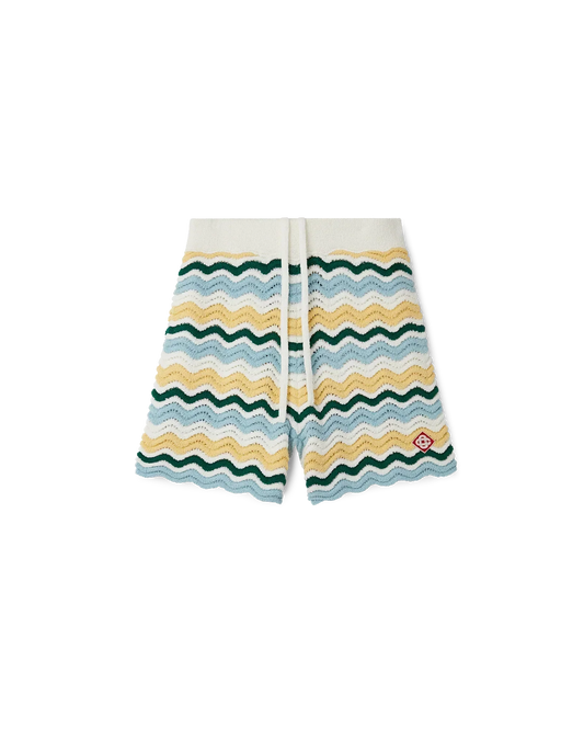 Wavy Boucle Shorts | Casablanca Paris | Image 1