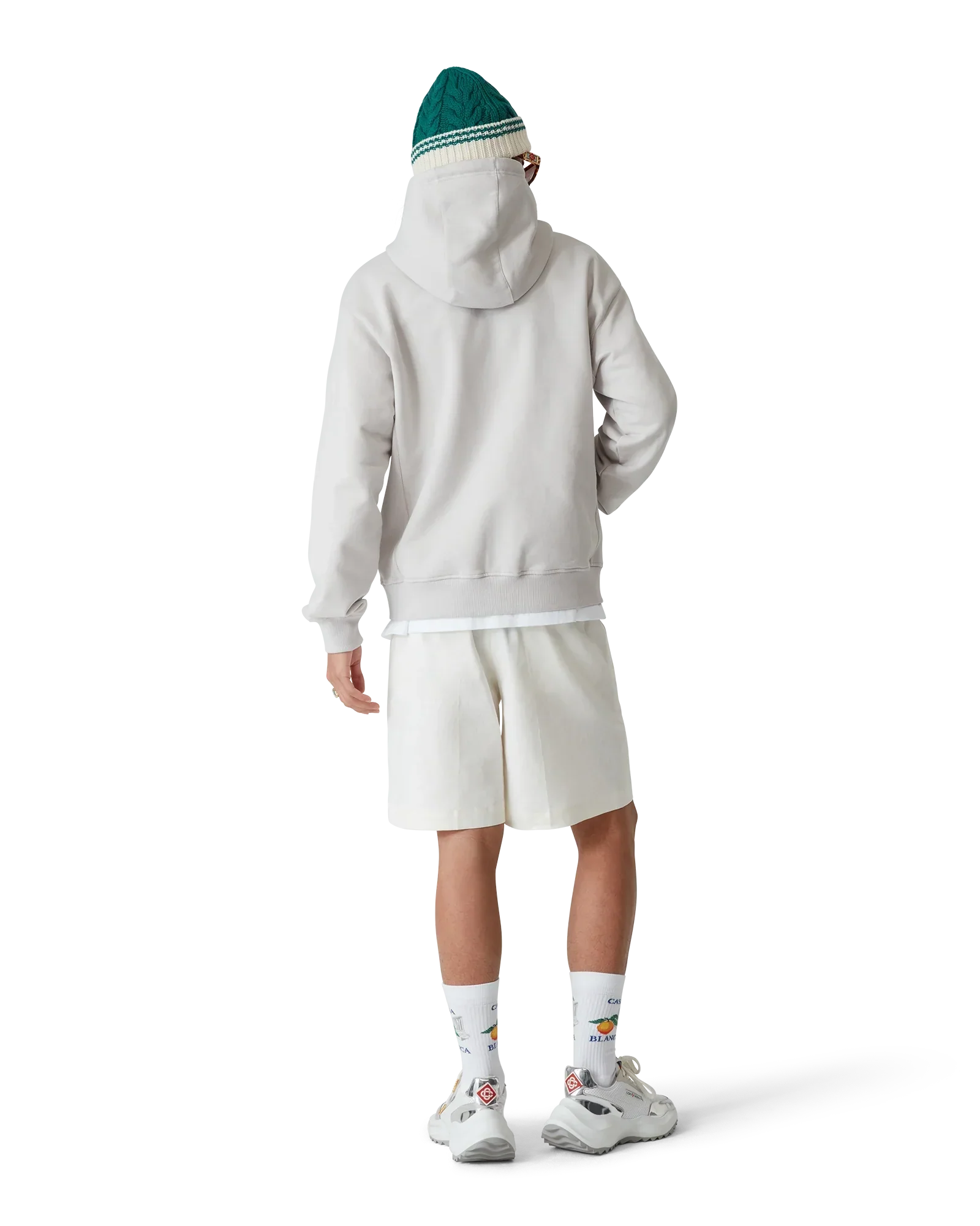 Greek Temple Hooded Sweatshirt | Casablanca Paris | Image 3