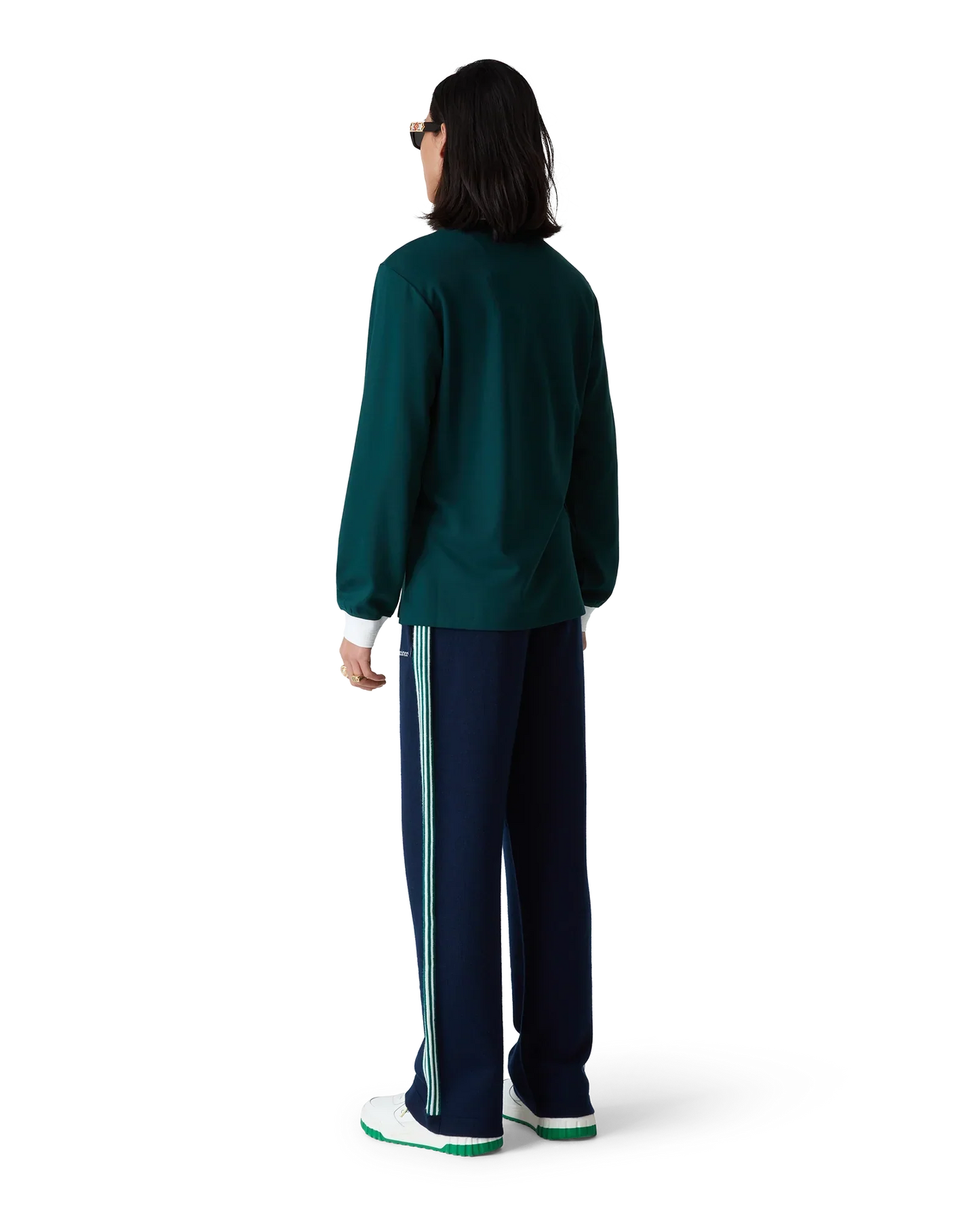 Long Sleeve Polo Shirt | Casablanca Paris | Image 3