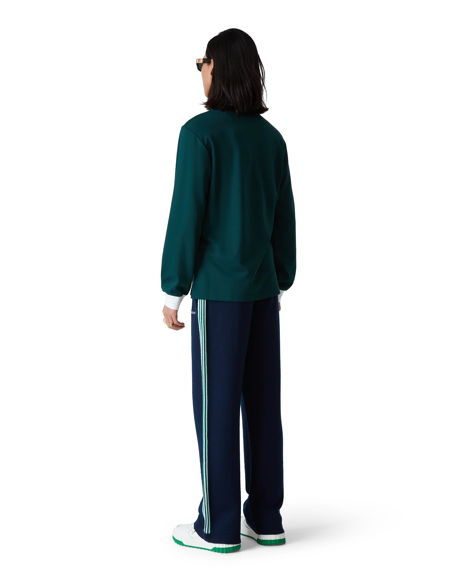 Long Sleeve Polo Shirt | Casablanca Paris | Image 3