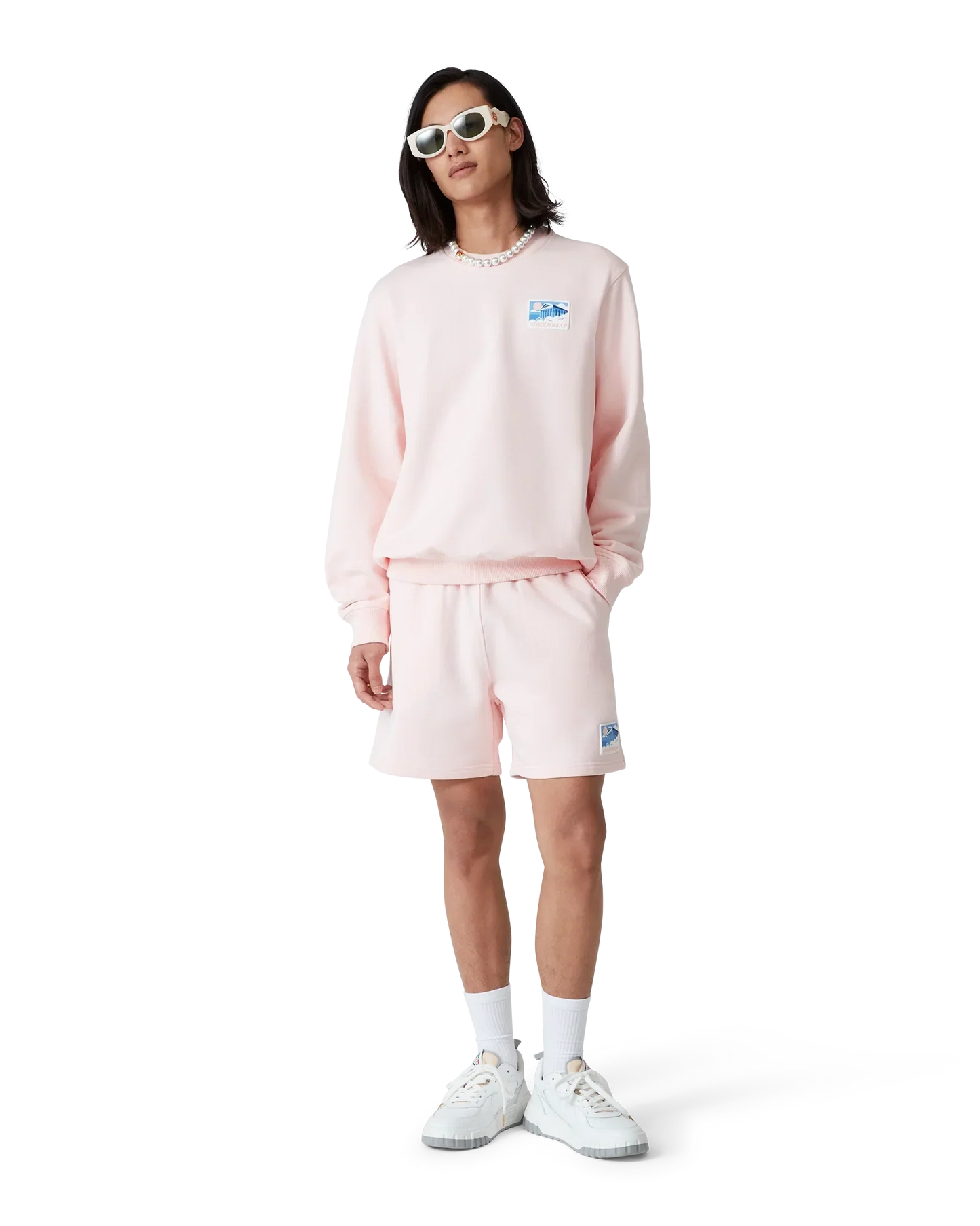 Greek Temple Sweatshorts | Casablanca Paris | Image 2