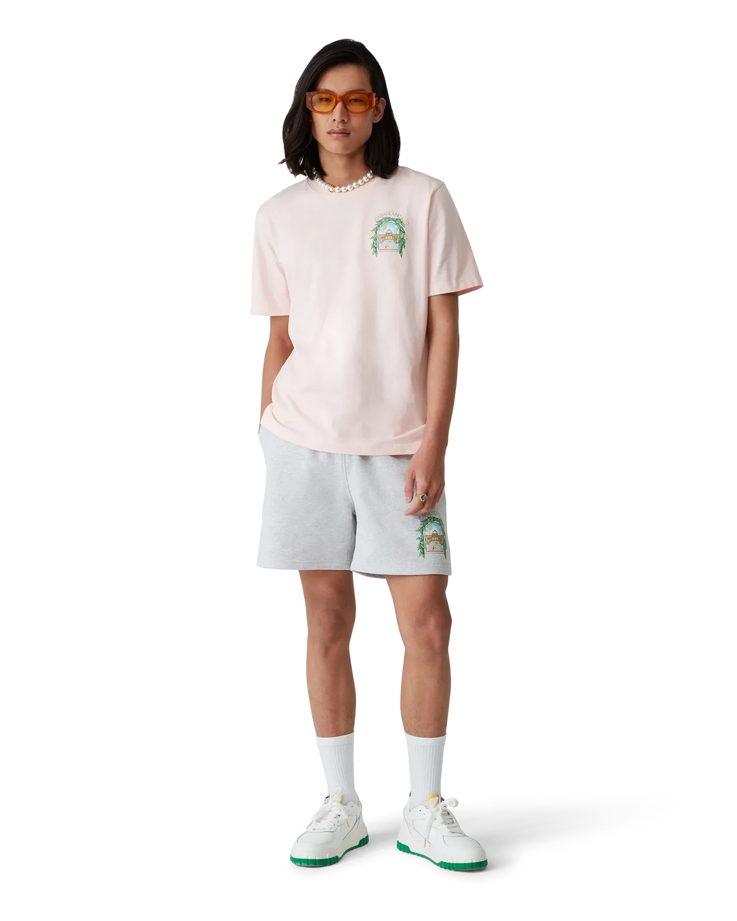 L'Arche De Tennis Sweatshorts | Casablanca Paris | Image 2