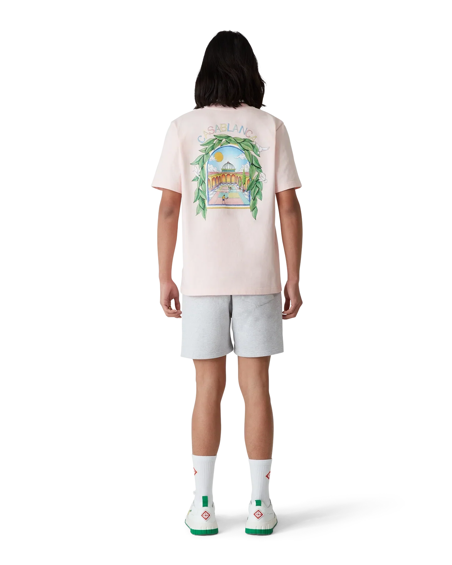 L'Arche De Tennis Sweatshorts | Casablanca Paris | Image 3