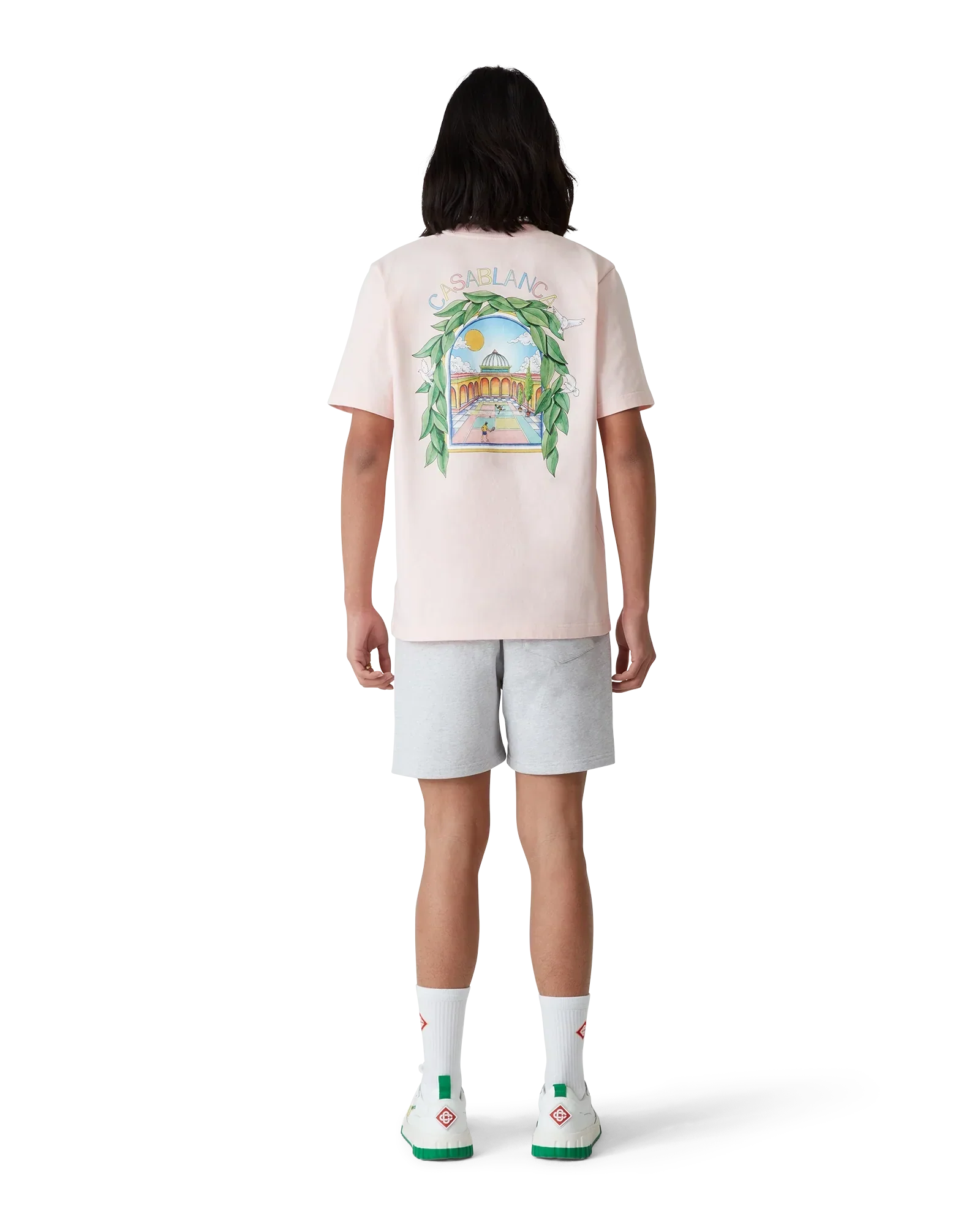 L'Arche De Tennis Sweatshorts | Casablanca Paris | Image 3