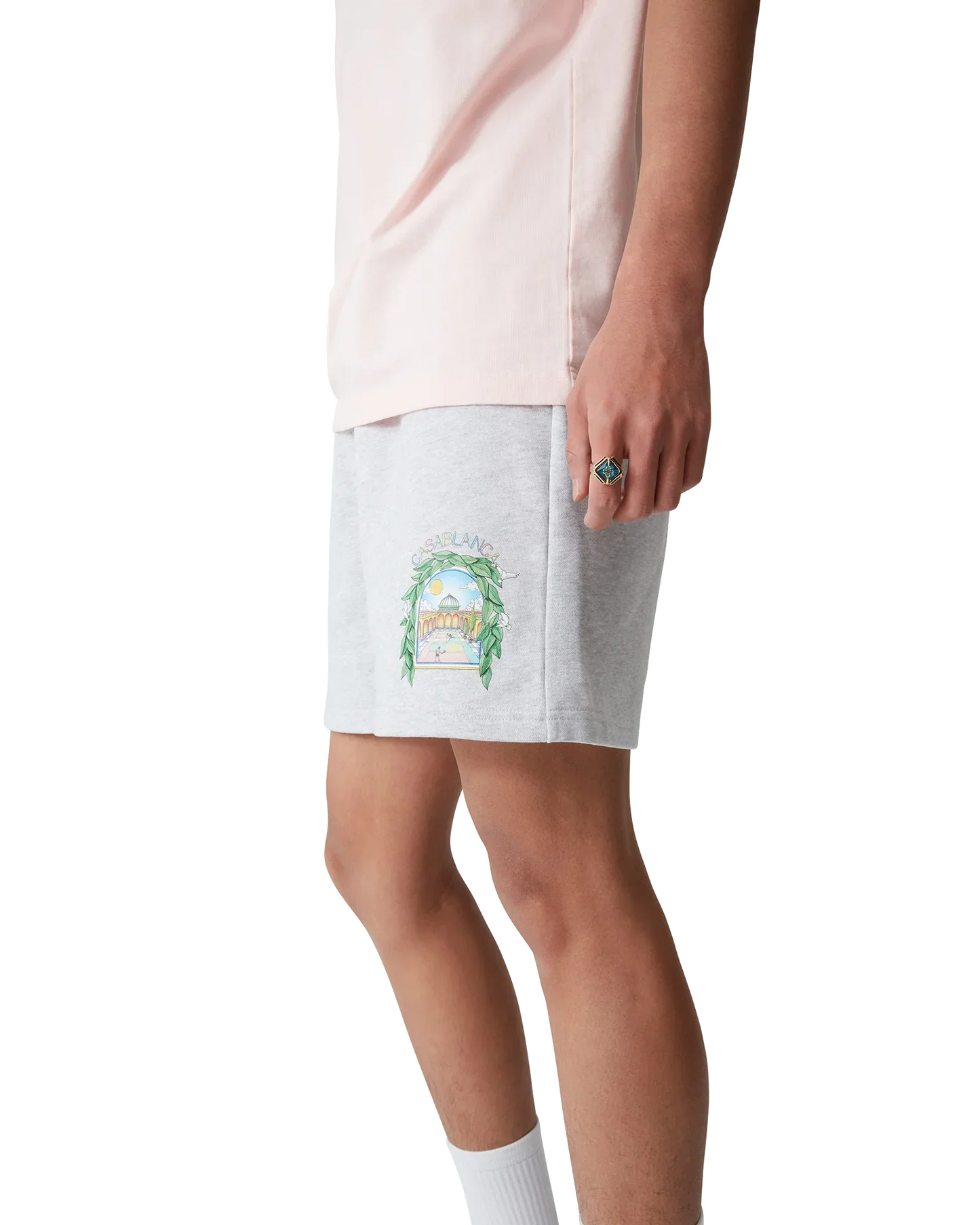 L'Arche De Tennis Sweatshorts | Casablanca Paris | Image 5