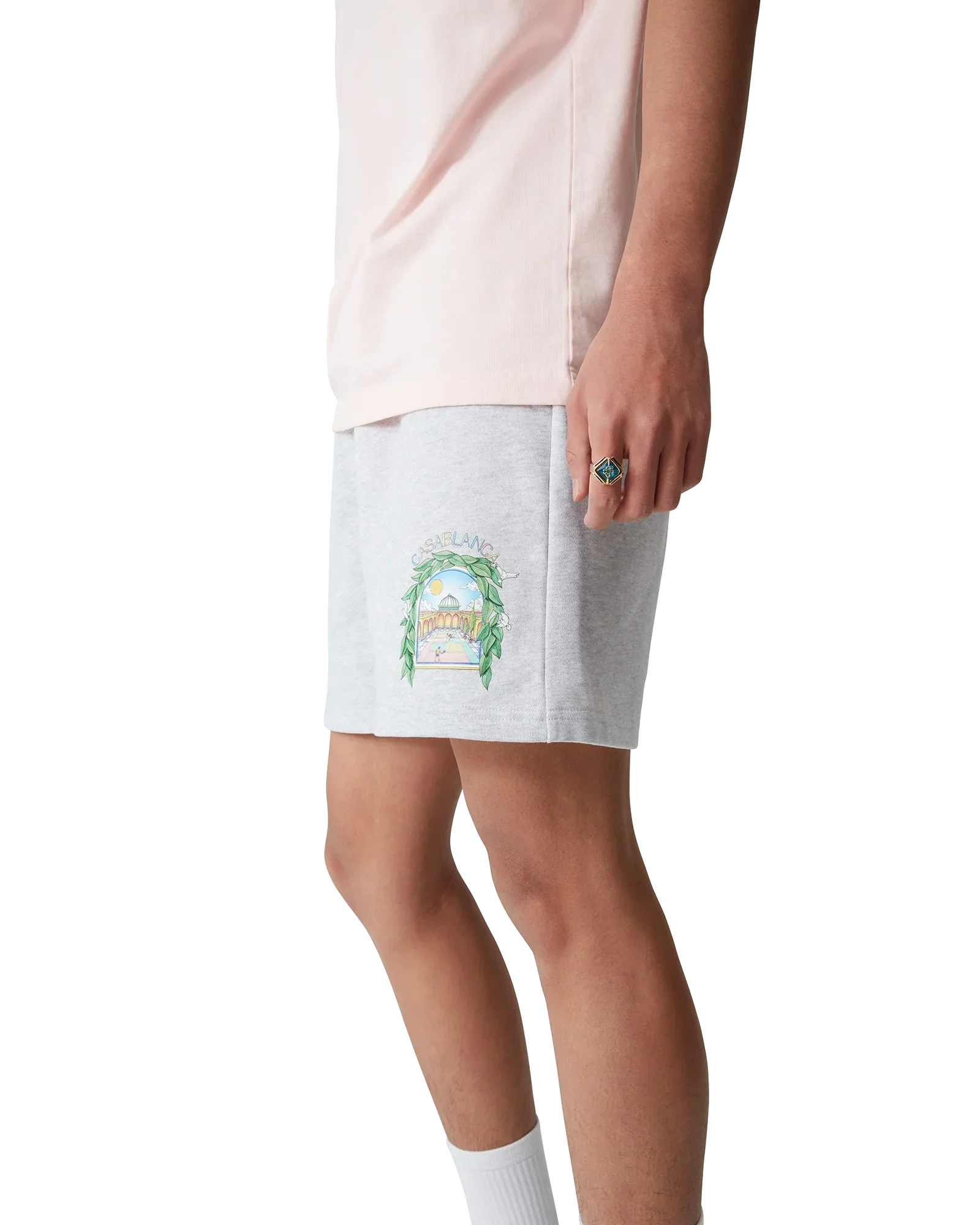 L'Arche De Tennis Sweatshorts | Casablanca Paris | Image 5