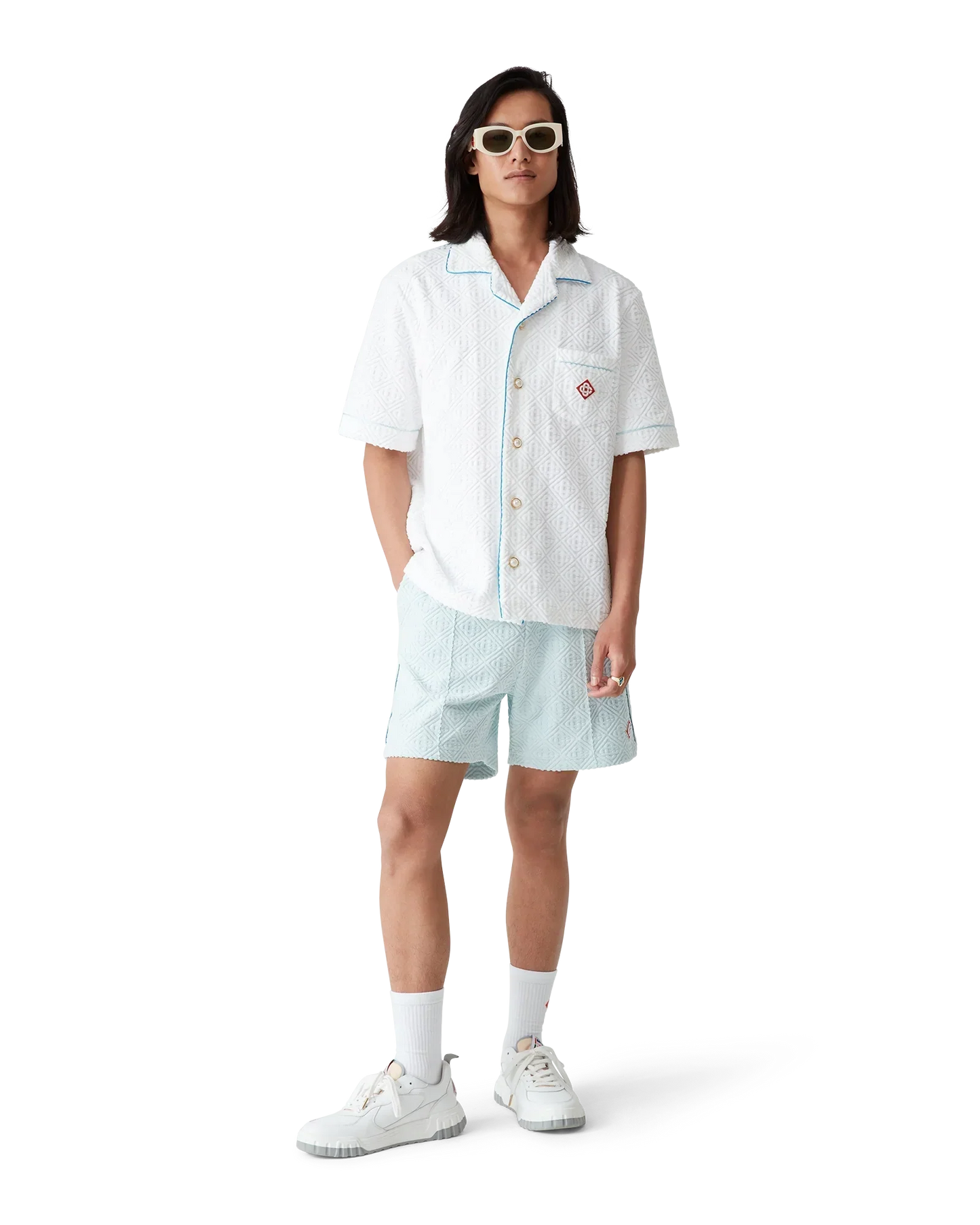 Monogram Towelling Shorts | Casablanca Paris | Image 2