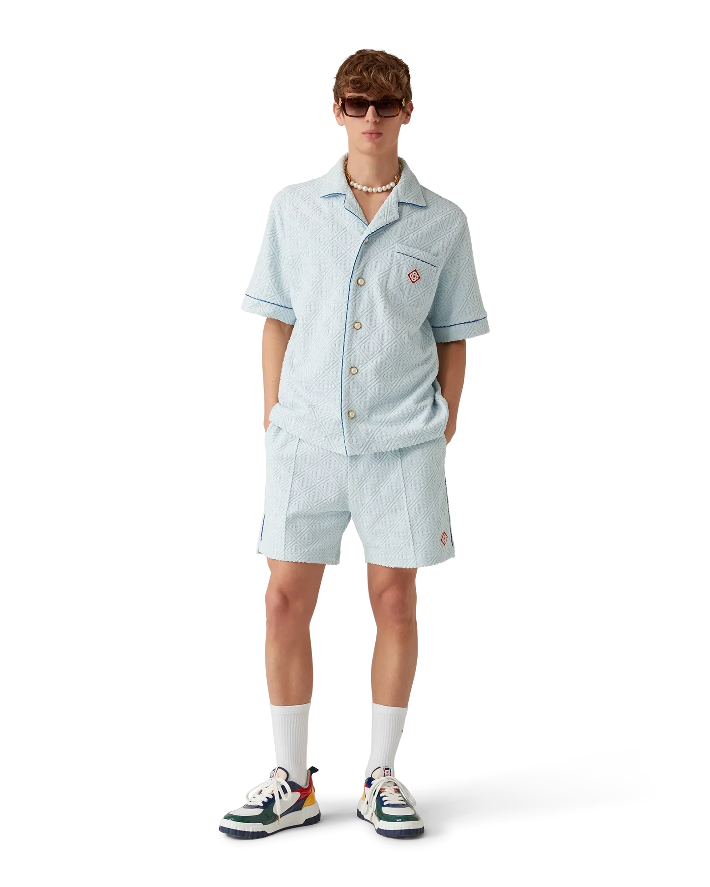 Monogram Towelling Shorts | Casablanca Paris | Image 7