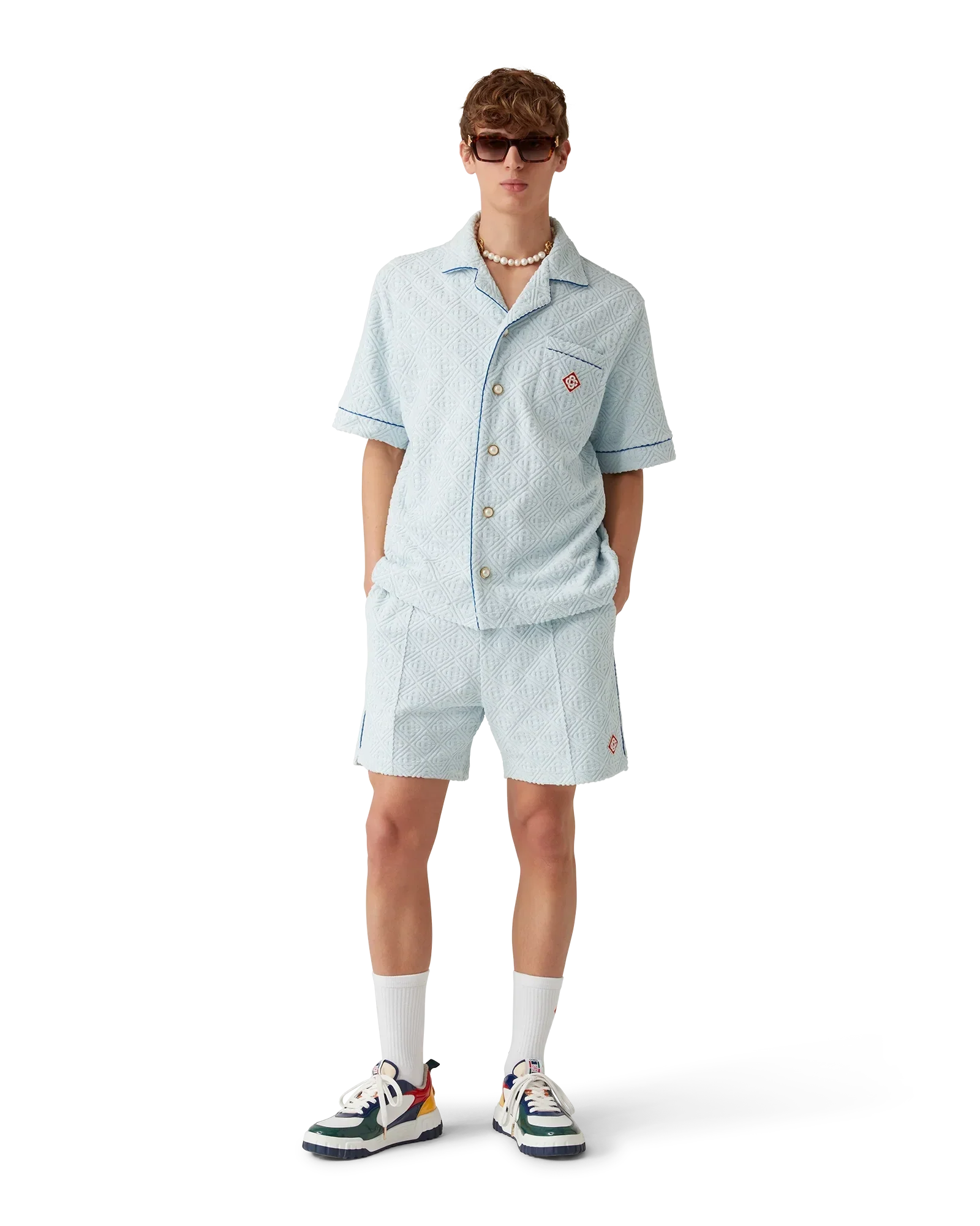 Monogram Towelling Shorts | Casablanca Paris | Image 7