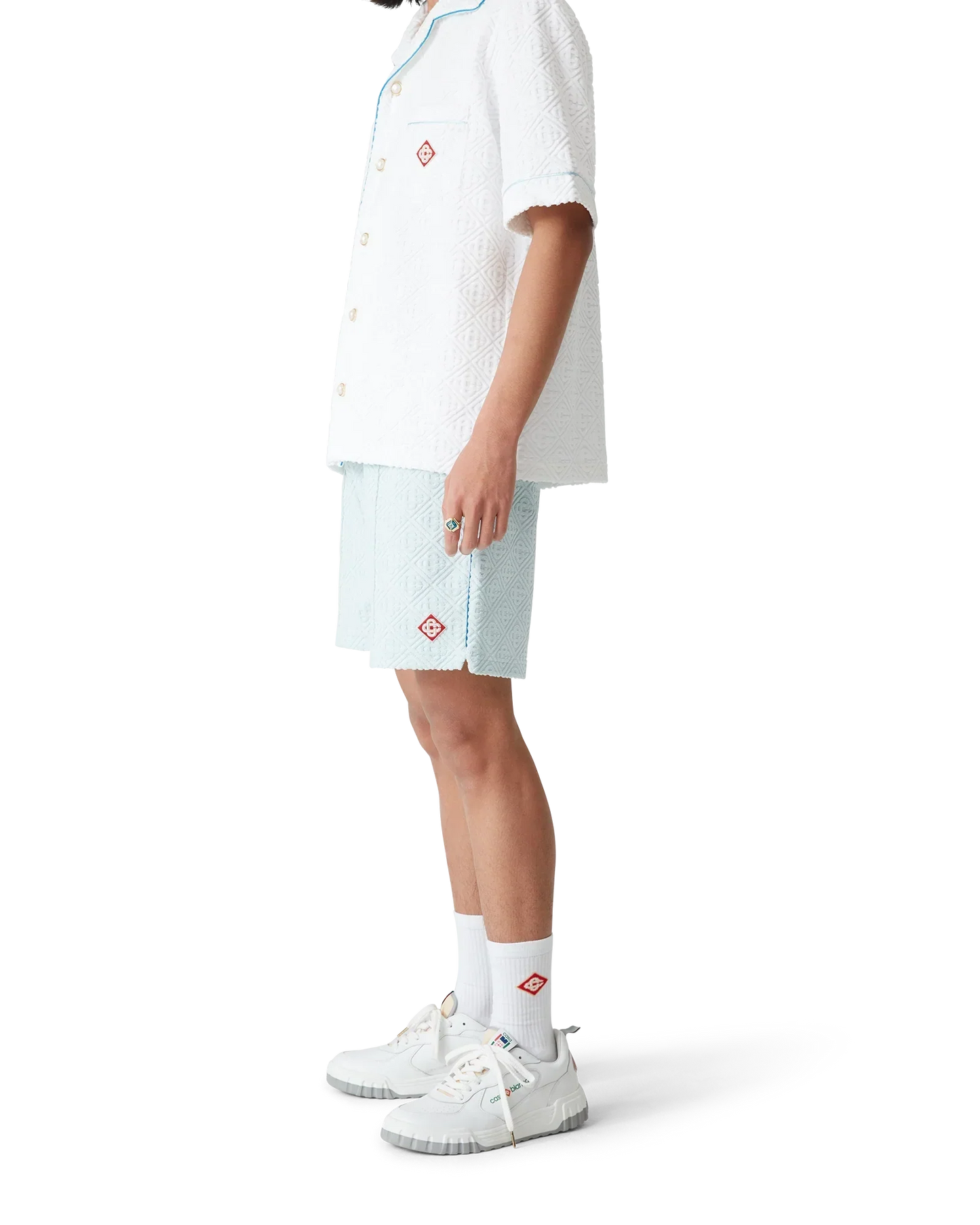 Monogram Towelling Shorts | Casablanca Paris | Image 4