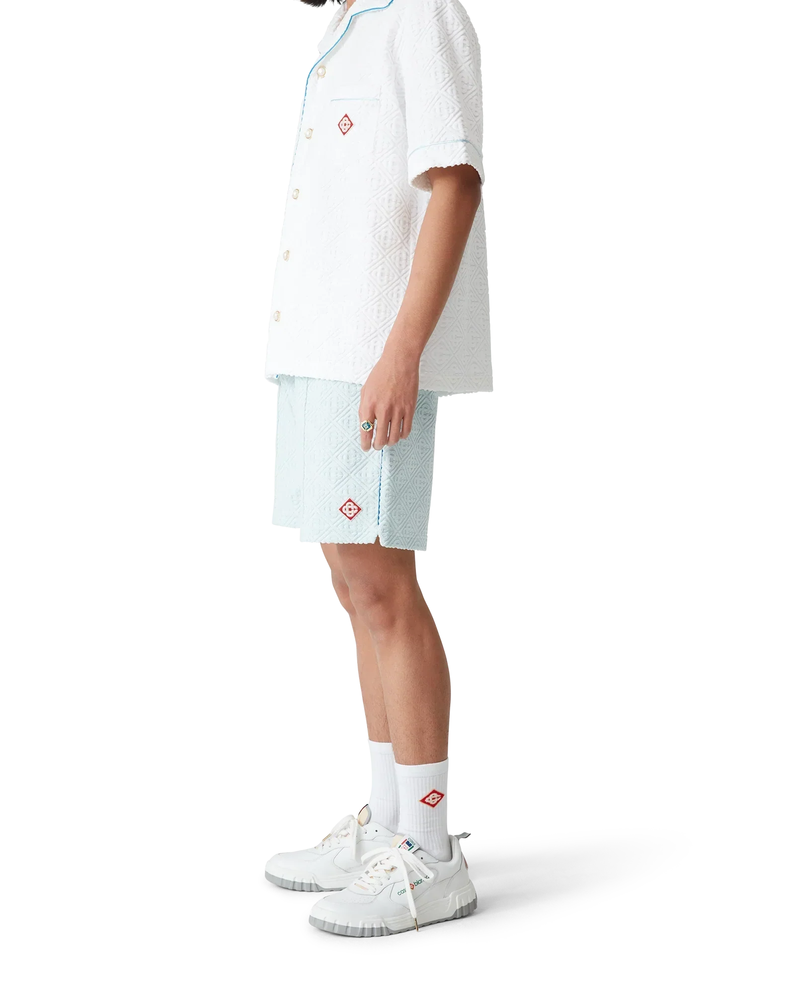 Monogram Towelling Shorts | Casablanca Paris | Image 4