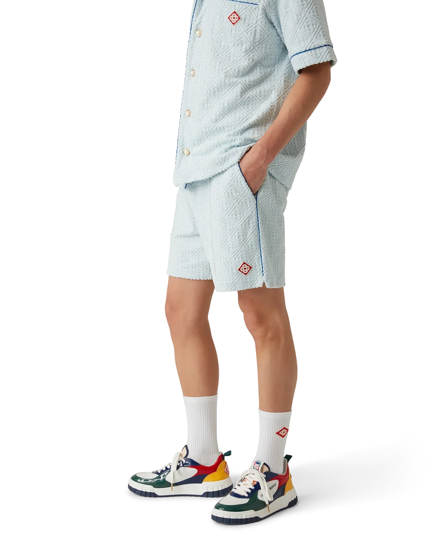 Monogram Towelling Shorts | Casablanca Paris | Image 9