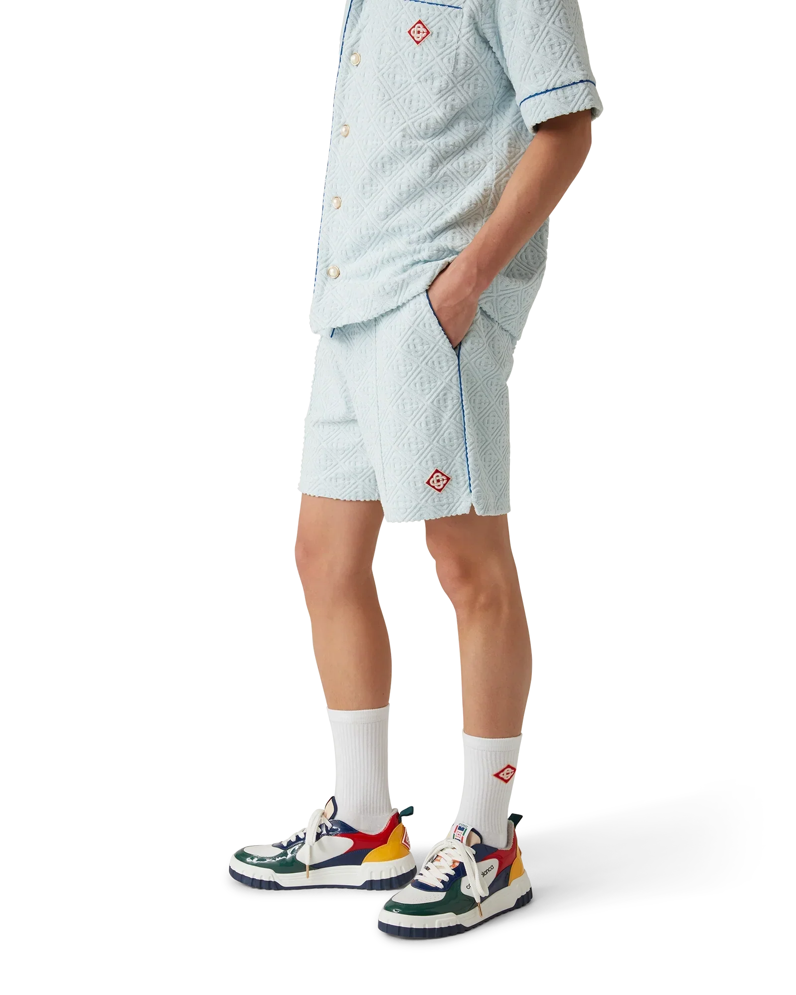 Monogram Towelling Shorts | Casablanca Paris | Image 9