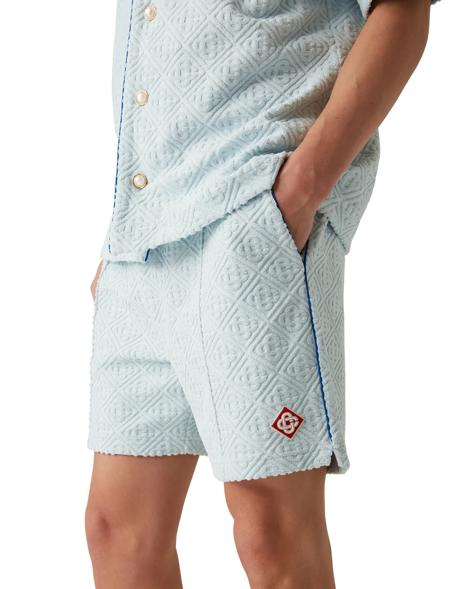 Monogram Towelling Shorts | Casablanca Paris | Image 10