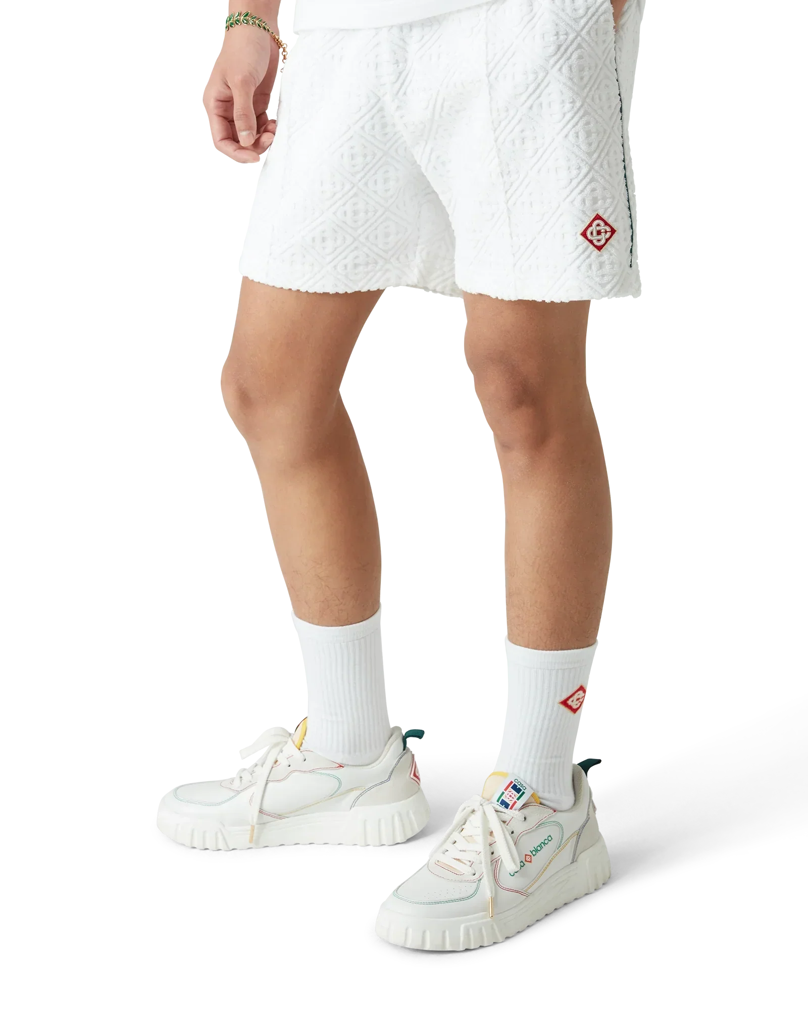 Monogram Towelling Shorts | Casablanca Paris | Image 4