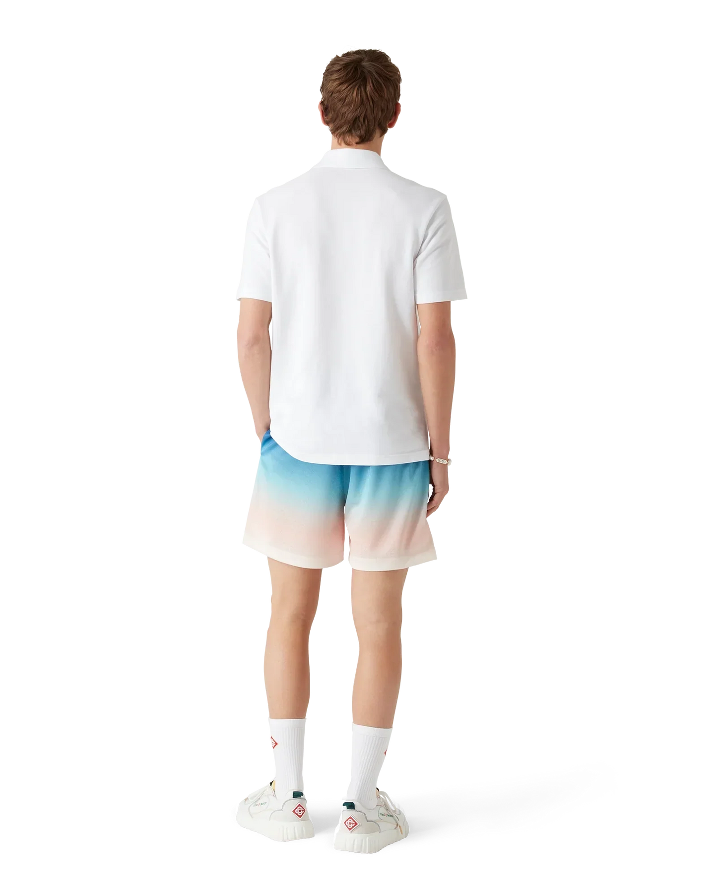 Gradient Football Shorts | Casablanca Paris | Image 3