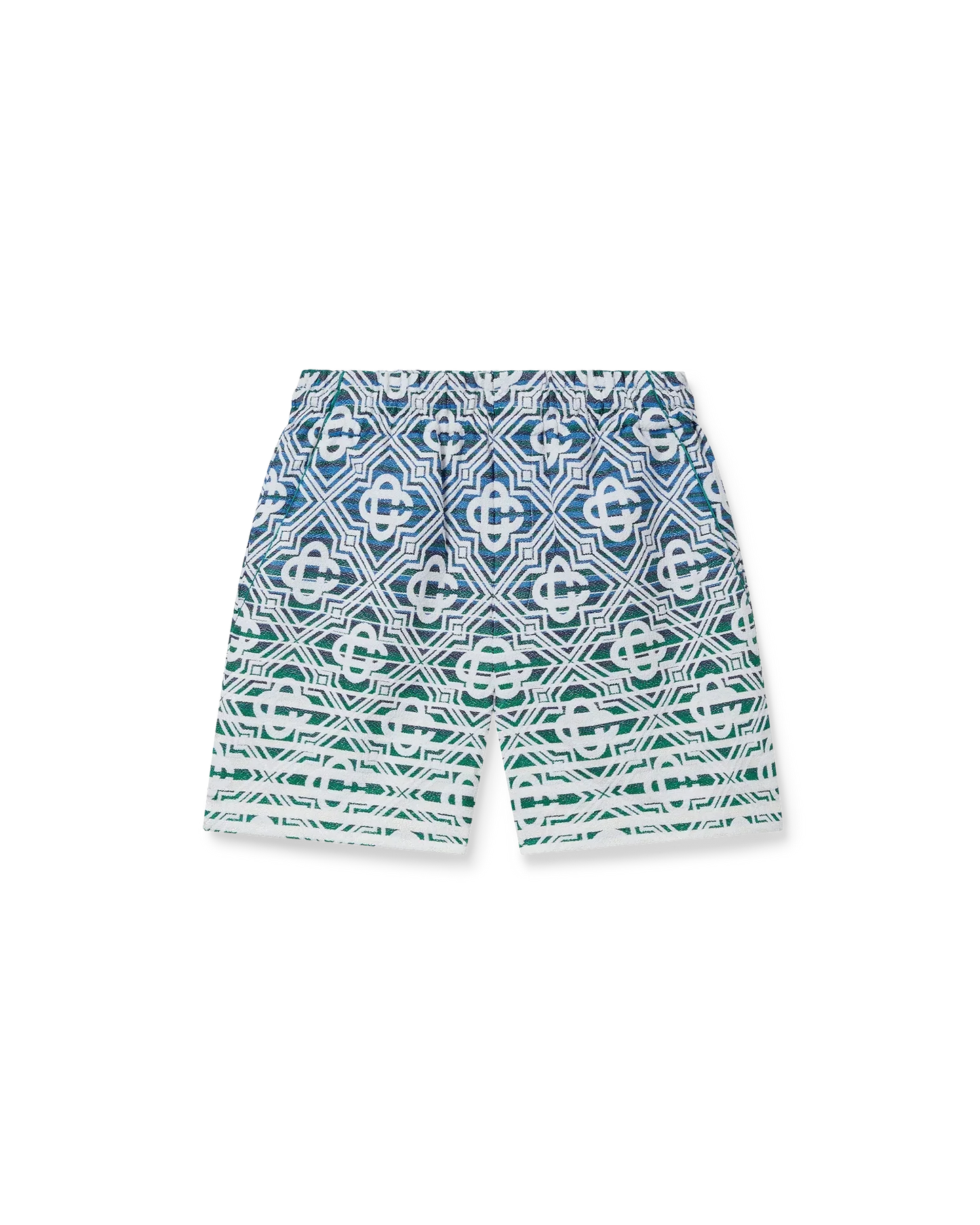 Monogram Gradient Towelling Shorts | Casablanca Paris | Image 1