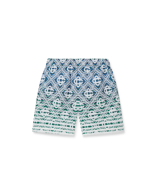 Monogram Gradient Towelling Shorts | Casablanca Paris | Image 1